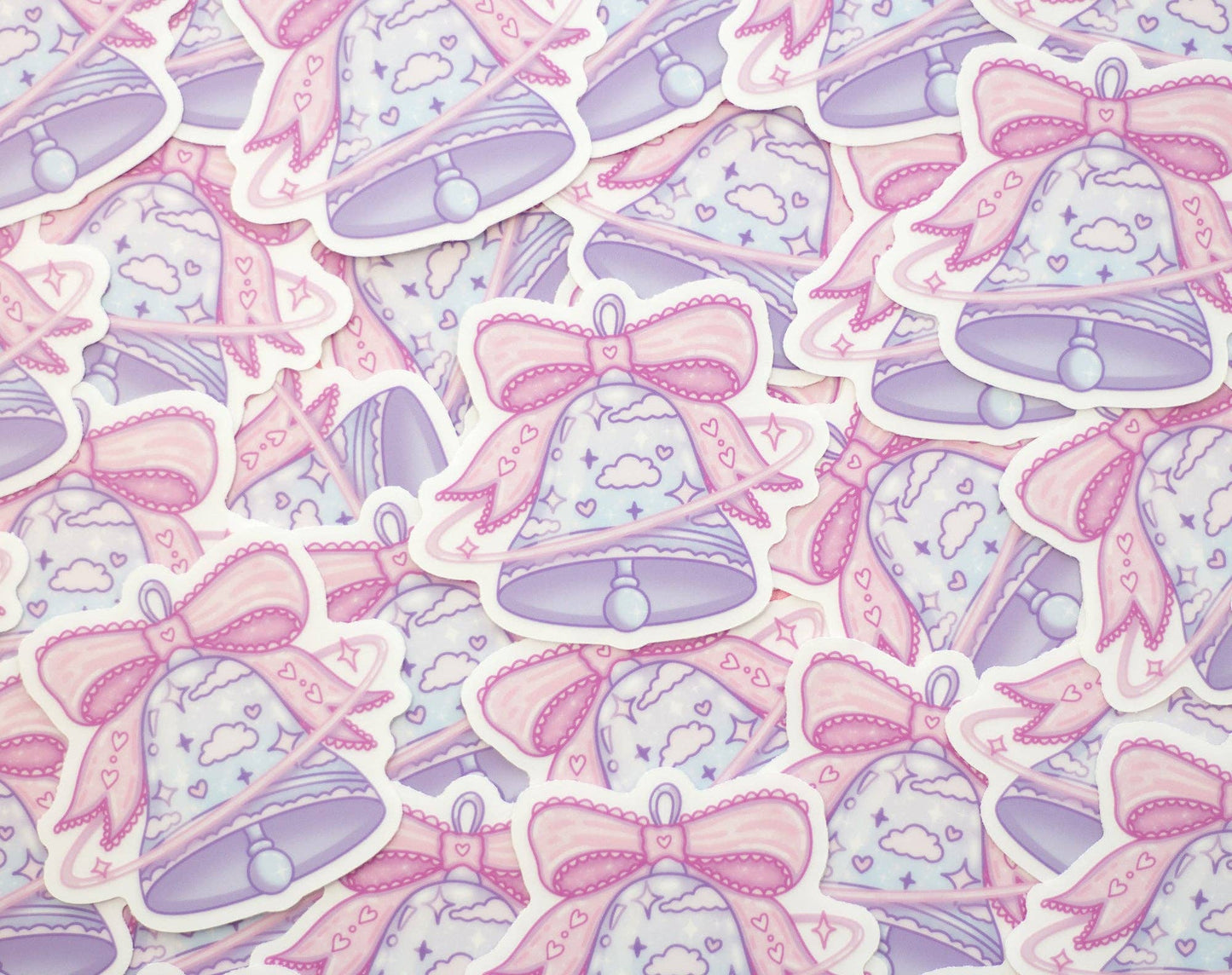 Coquette Bell Clear Sticker