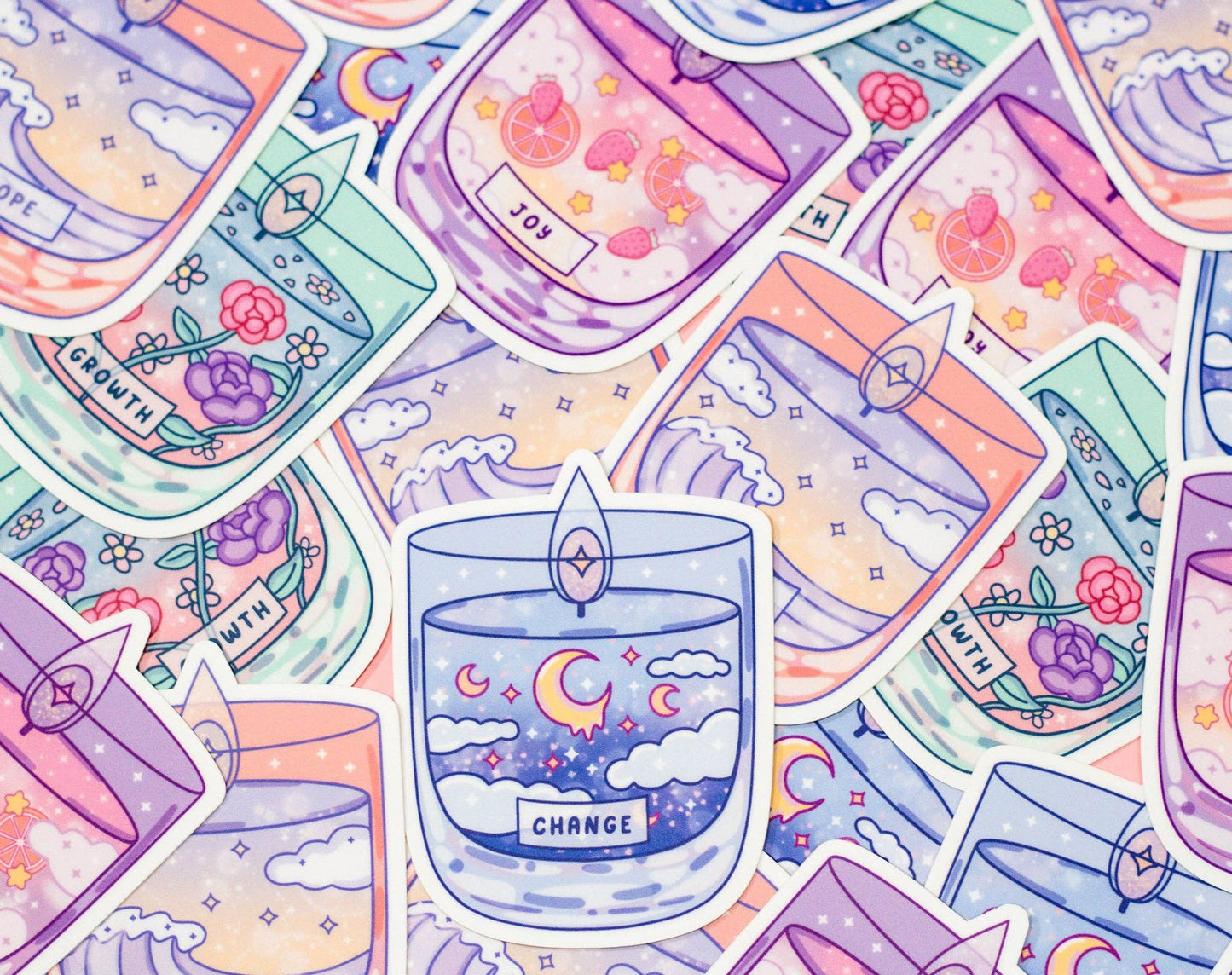 Affirmation Candle Sticker