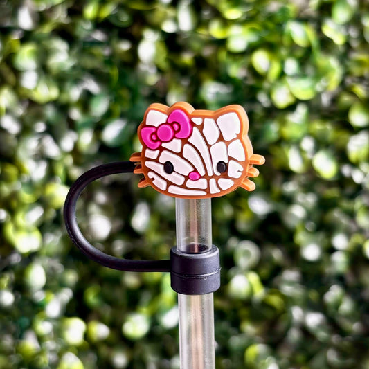 Concha Kitty Straw Topper