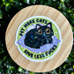 Pet More Cats, Give Less Fucks Sticker
