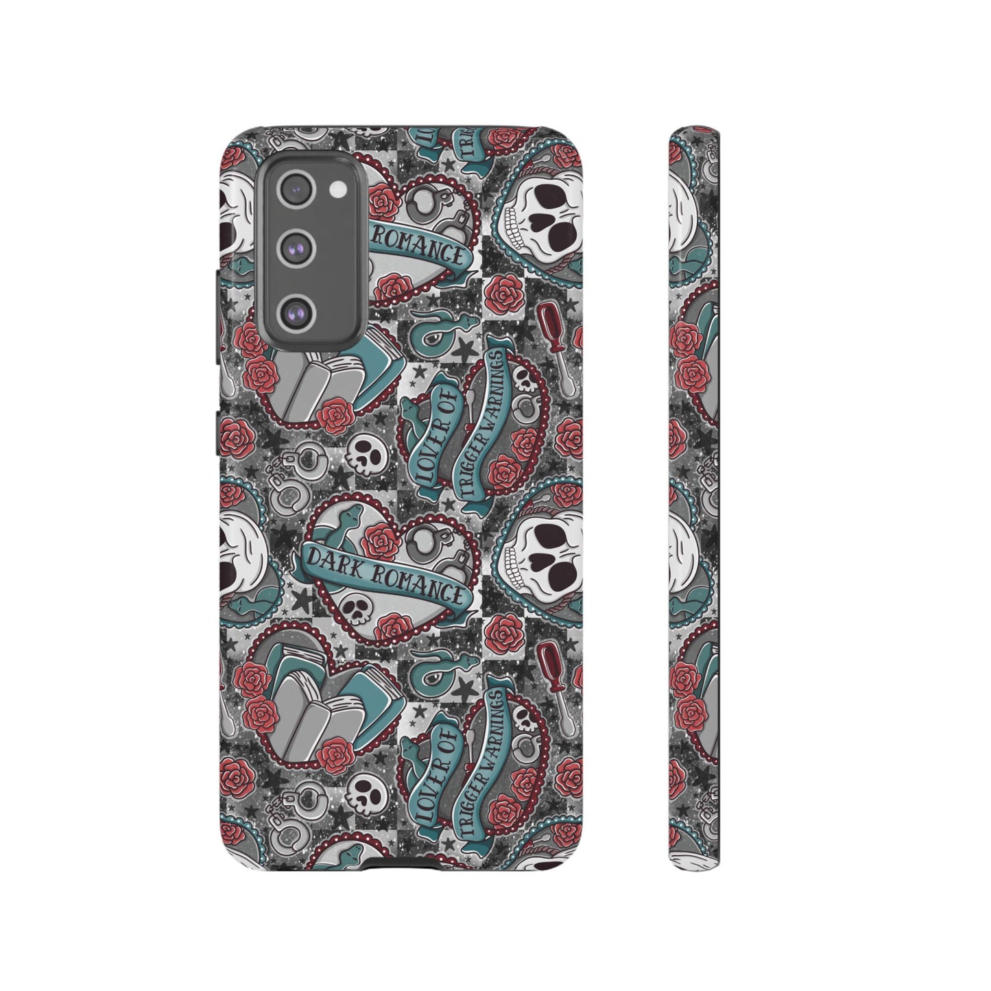Dark Romance Tough Phone Case | Shockproof | Samsung Case | Google Case | Bookish