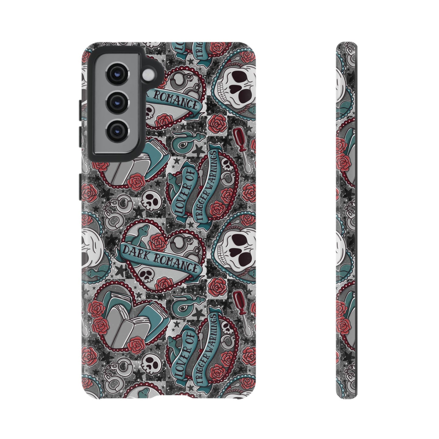 Dark Romance Tough Phone Case | Shockproof | Samsung Case | Google Case | Bookish