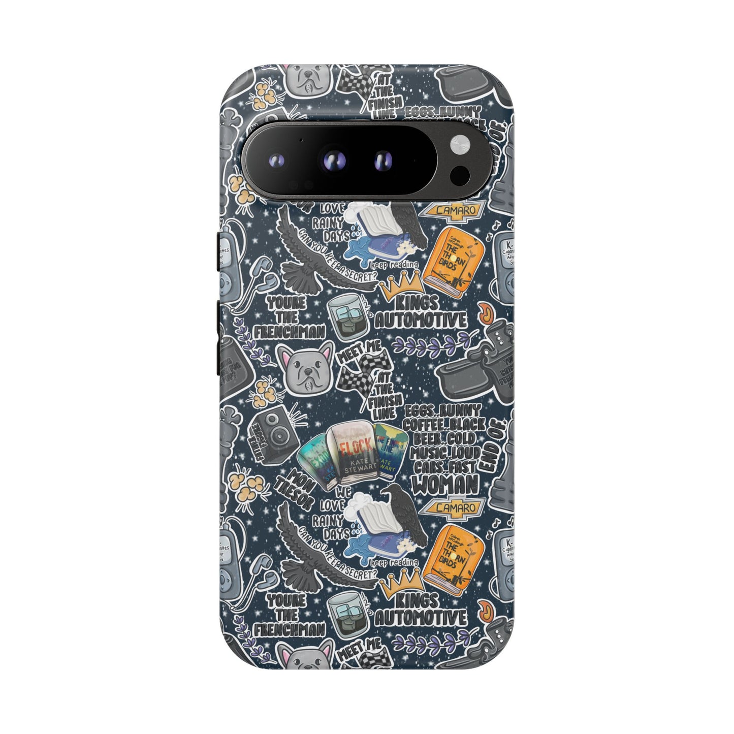 Triple Falls Tough Phone Case | Shockproof | Samsung Case | Google Case | Bookish