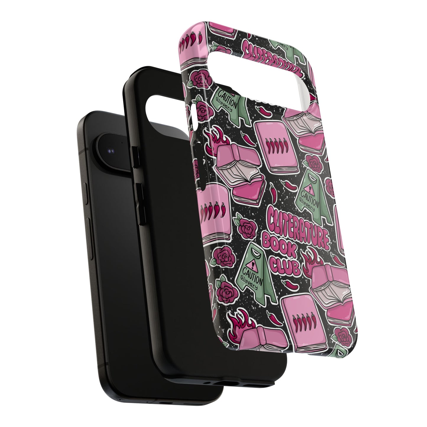 Cliterature Book Club Tough Phone Case | Shockproof | Samsung Case | Google Case | Bookish
