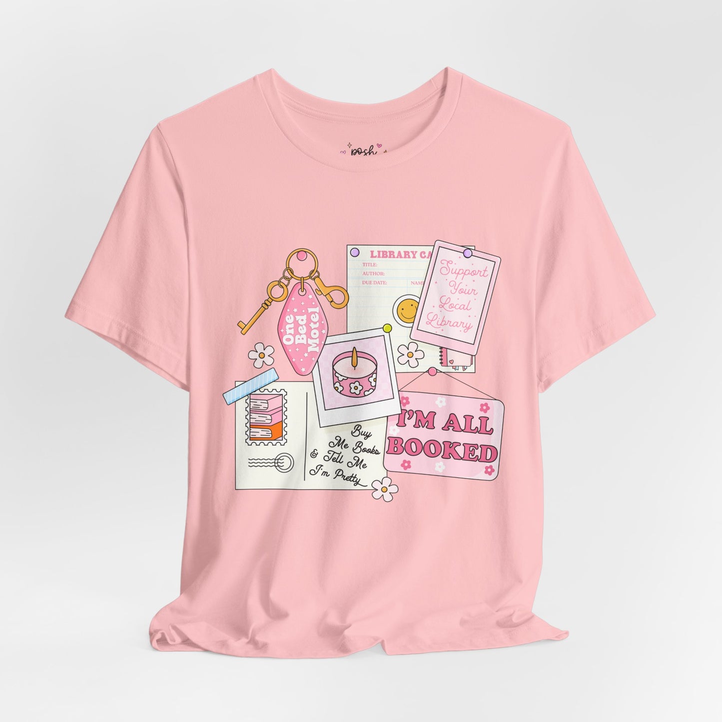 I'm All Booked Shirt | Graphic Tee | Bookish Merch |