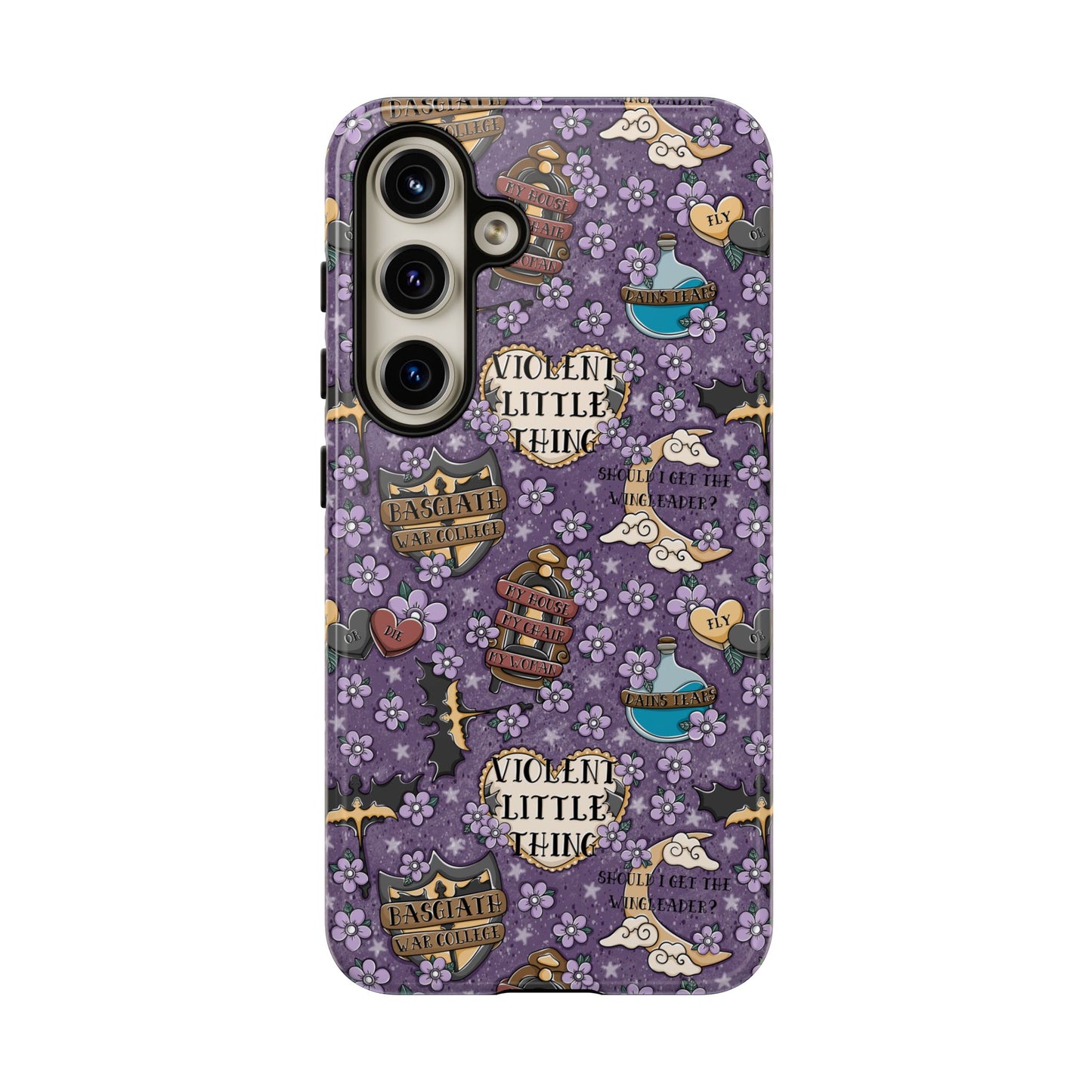 Violent Little Thing Tough Phone Case | Shockproof | Samsung Case | Google Case | Bookish