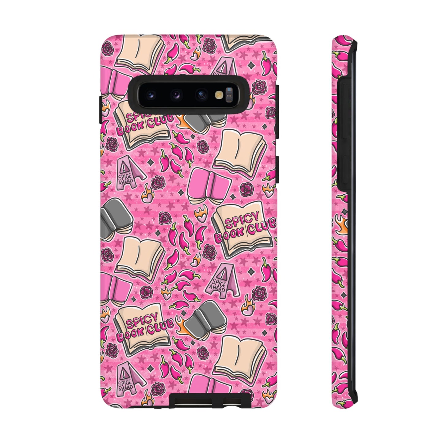 Spicy Book Club Tough Phone Case | Shockproof | Samsung Case | Google Case | Bookish