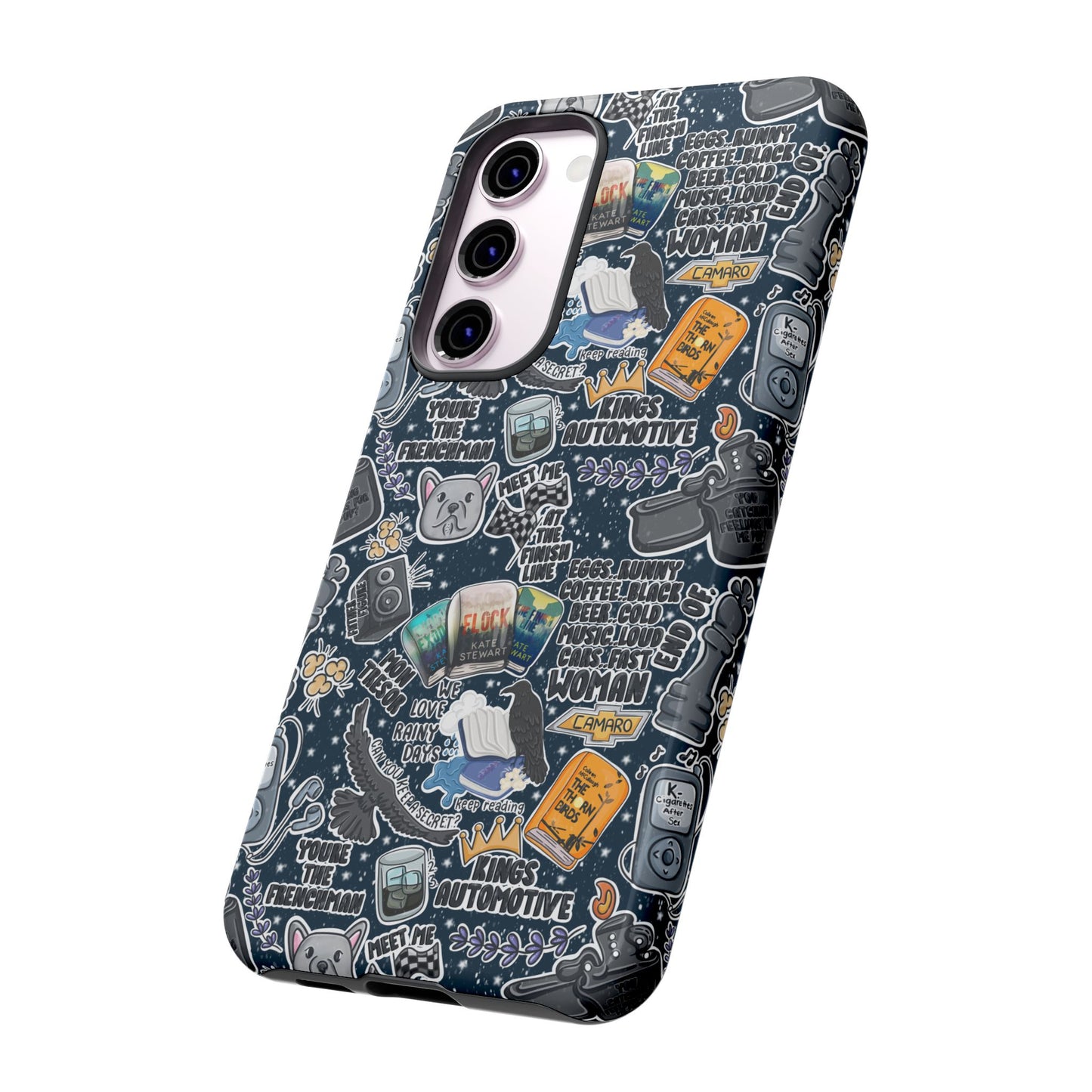 Triple Falls Tough Phone Case | Shockproof | Samsung Case | Google Case | Bookish
