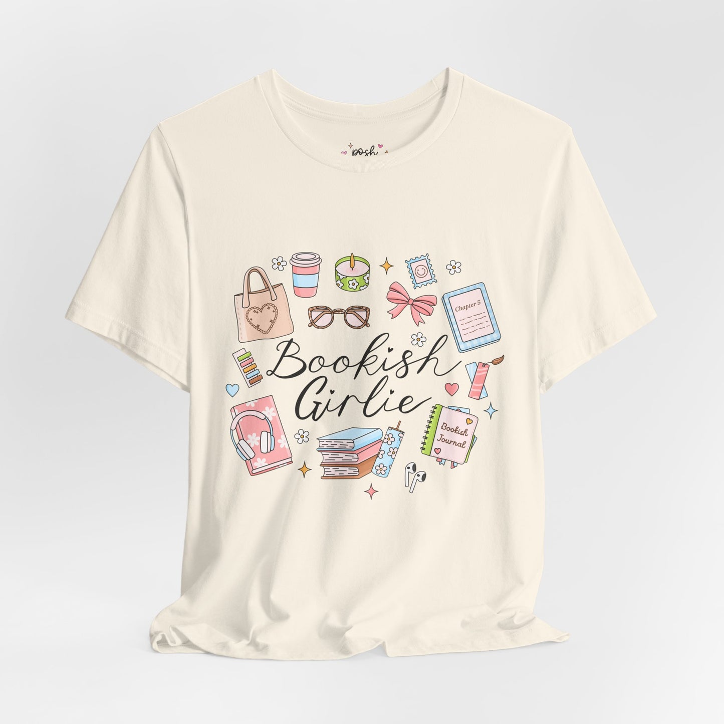 Bookish Girlie Shirt | Graphic Tee | Bookish Merch |