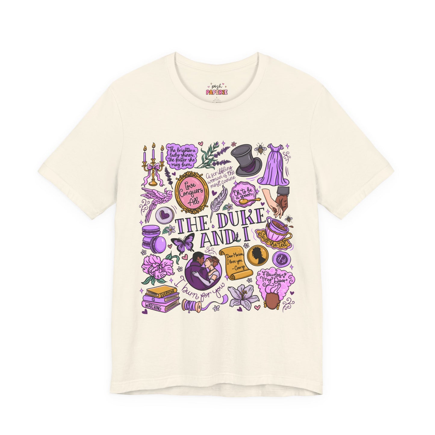 The Duke And I T-Shirt | Graphic Tee | Bookish Merch |
