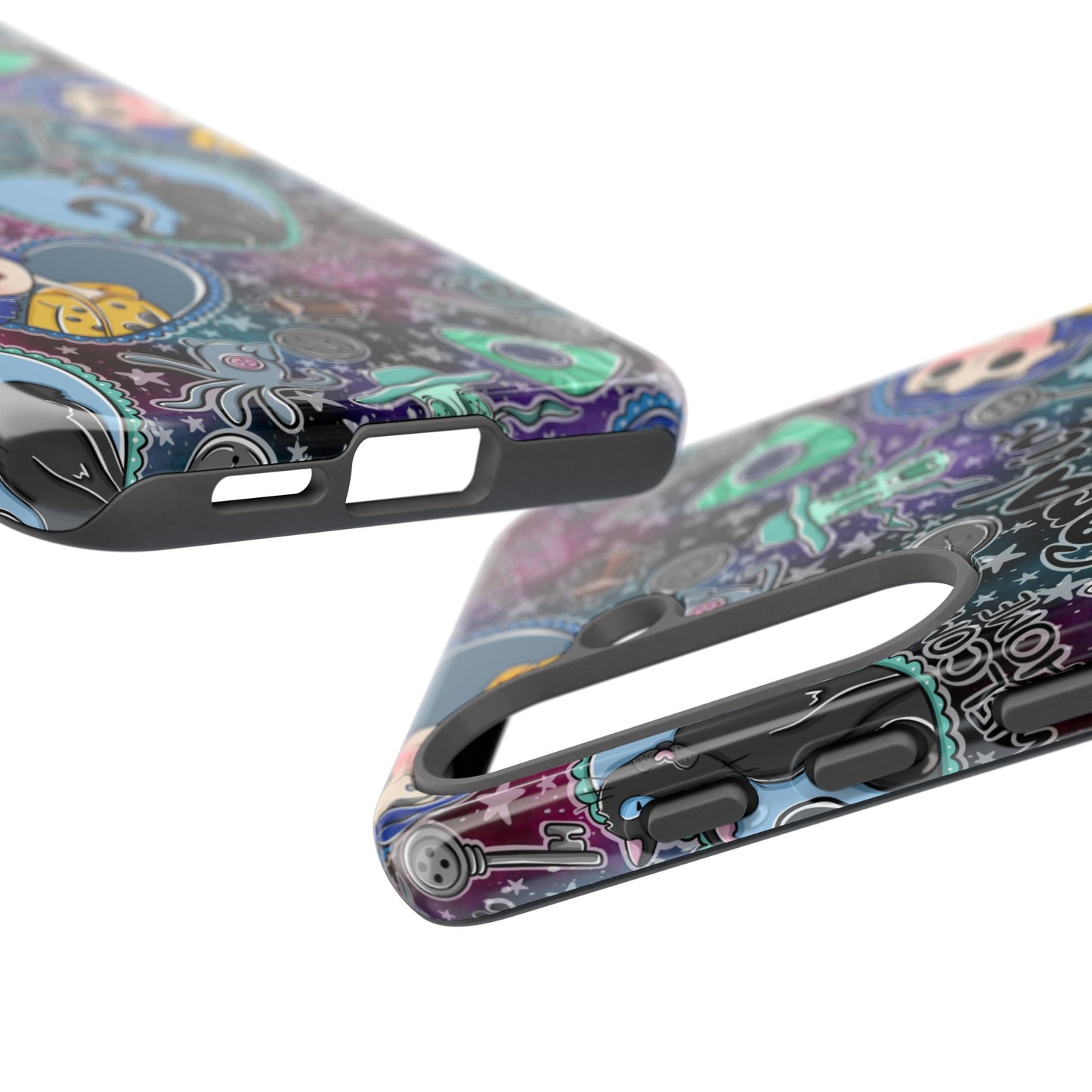 Button Girl Tough Phone Case | Shockproof | Samsung Case | Google Case |