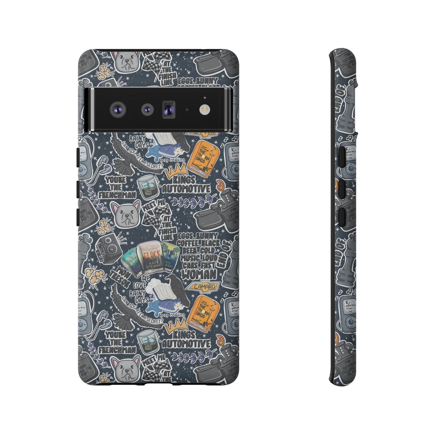 Triple Falls Tough Phone Case | Shockproof | Samsung Case | Google Case | Bookish