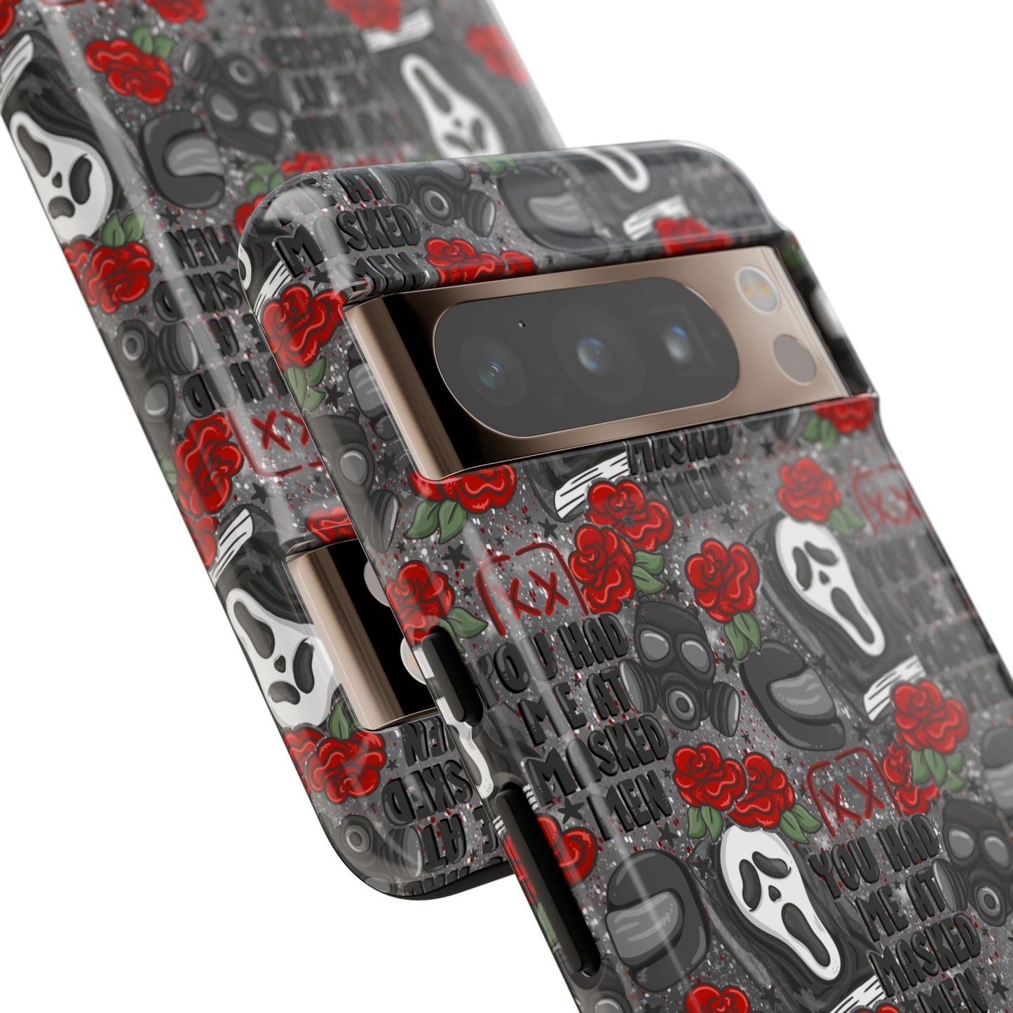 Masked Men Tough Phone Case | Shockproof | Samsung Case | Google Case | Bookish