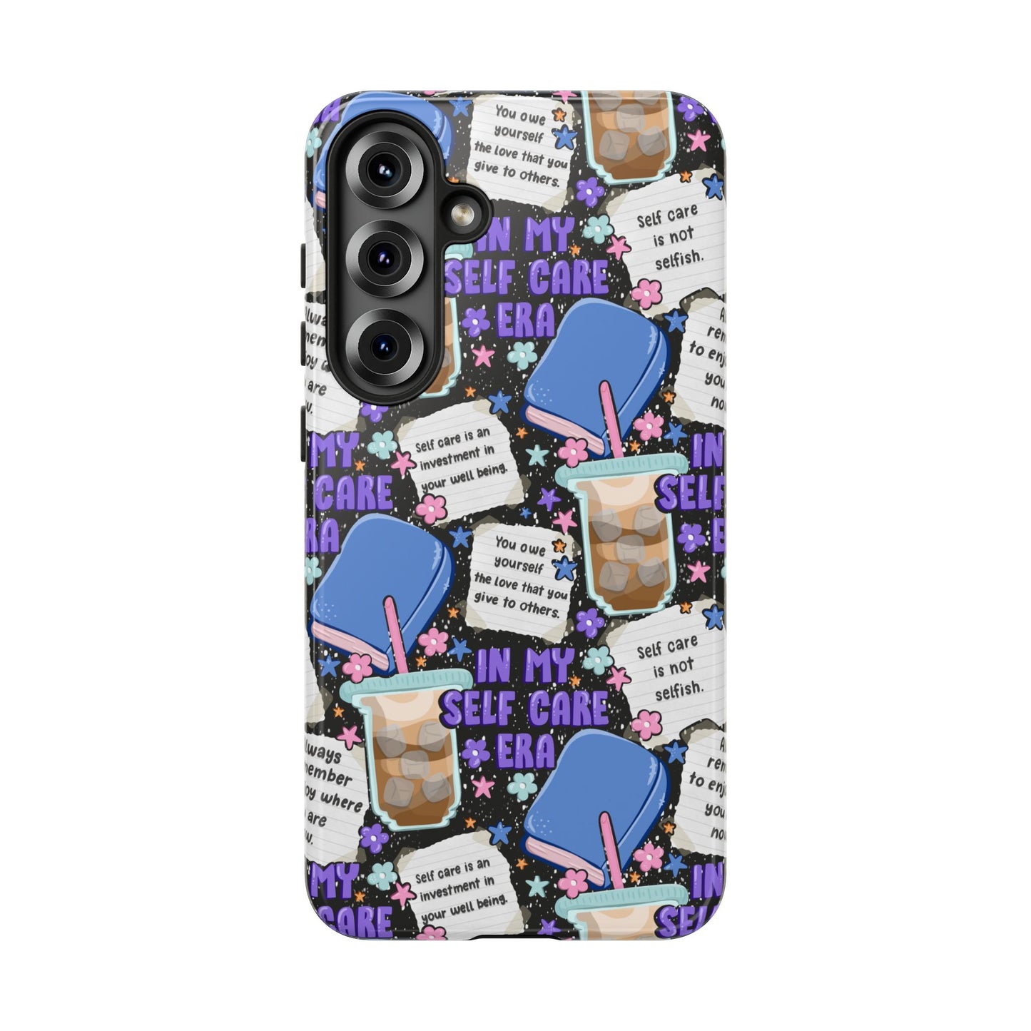 Self Care Tough Phone Case | Shockproof | Samsung Case | Google Case | Bookish
