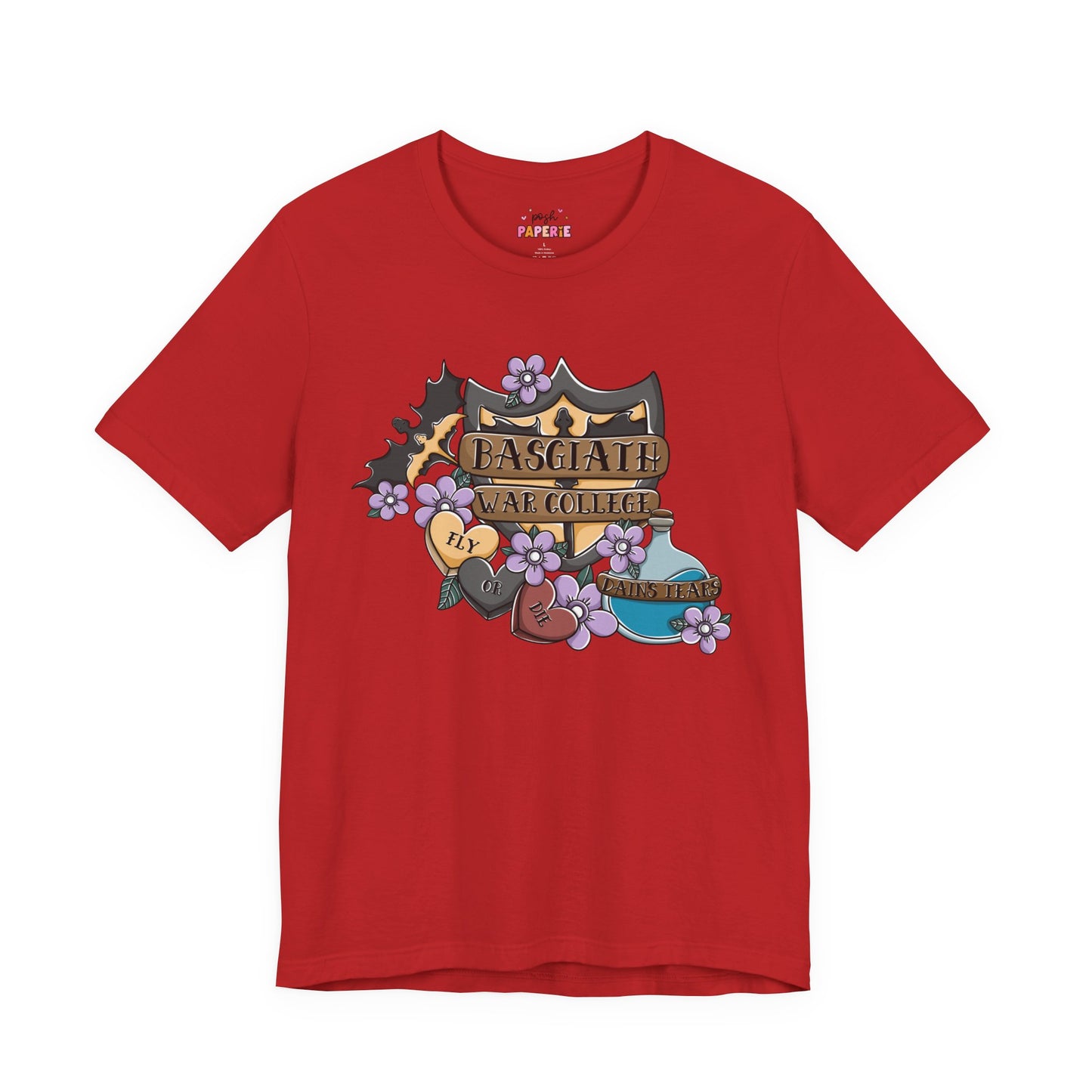 Basgiath War College Shirt | Graphic Tee | Bookish Merch |