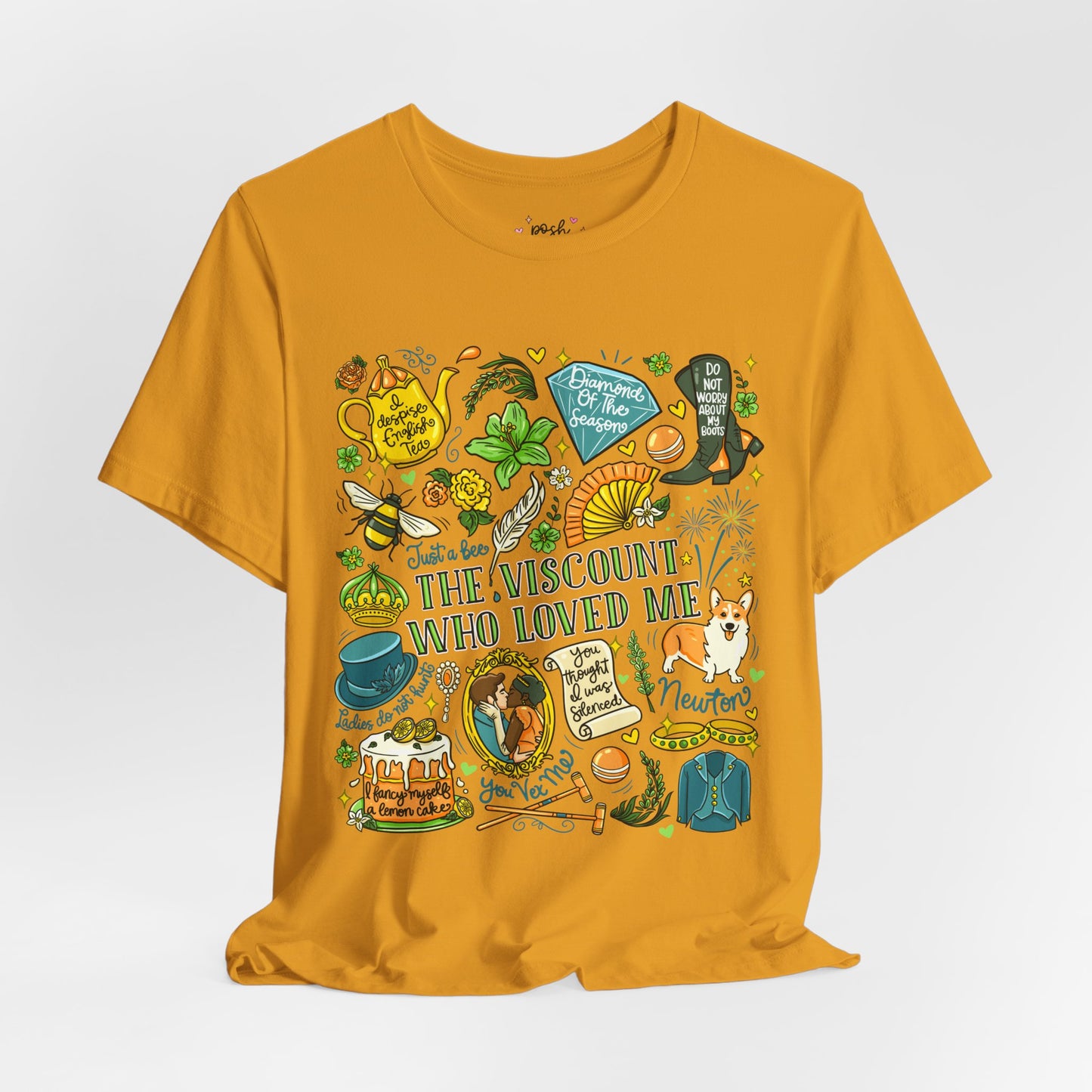The Viscount Who Loved Me T-Shirt | Graphic Tee | Bookish Merch |