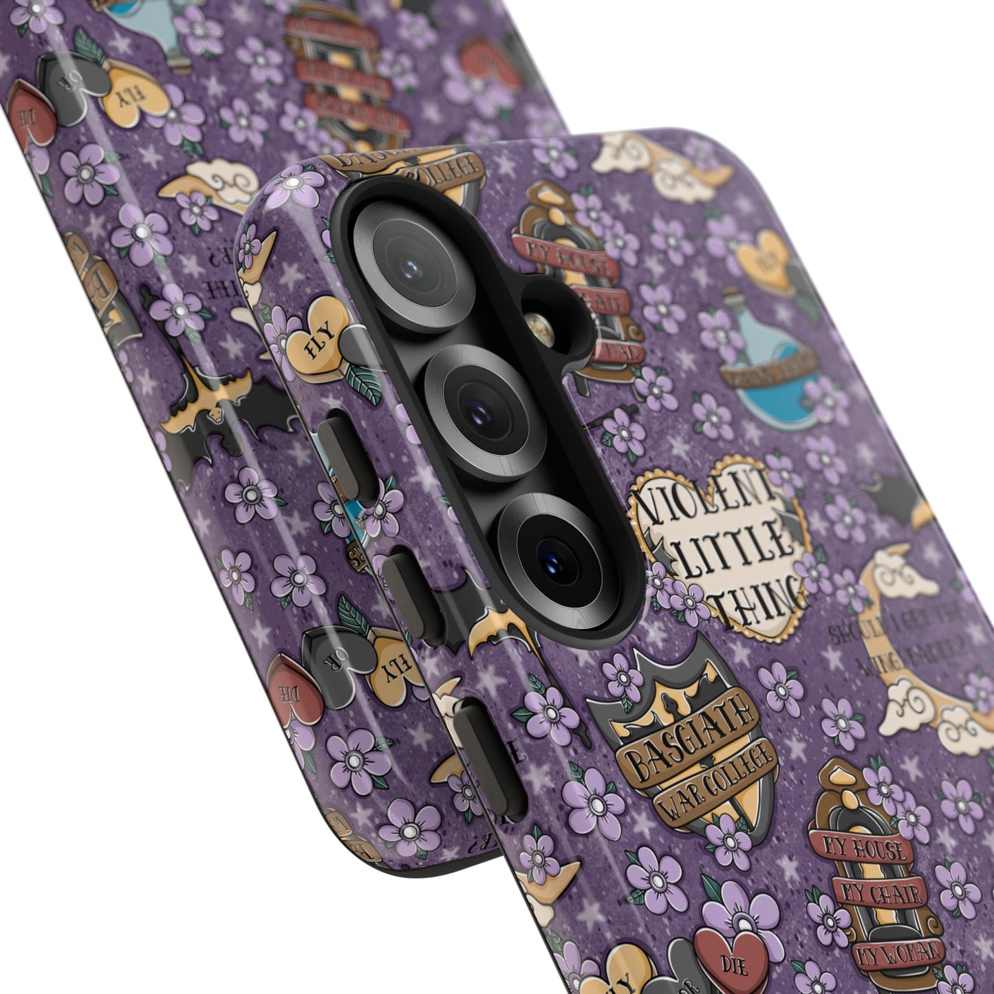 Violent Little Thing Tough Phone Case | Shockproof | Samsung Case | Google Case | Bookish
