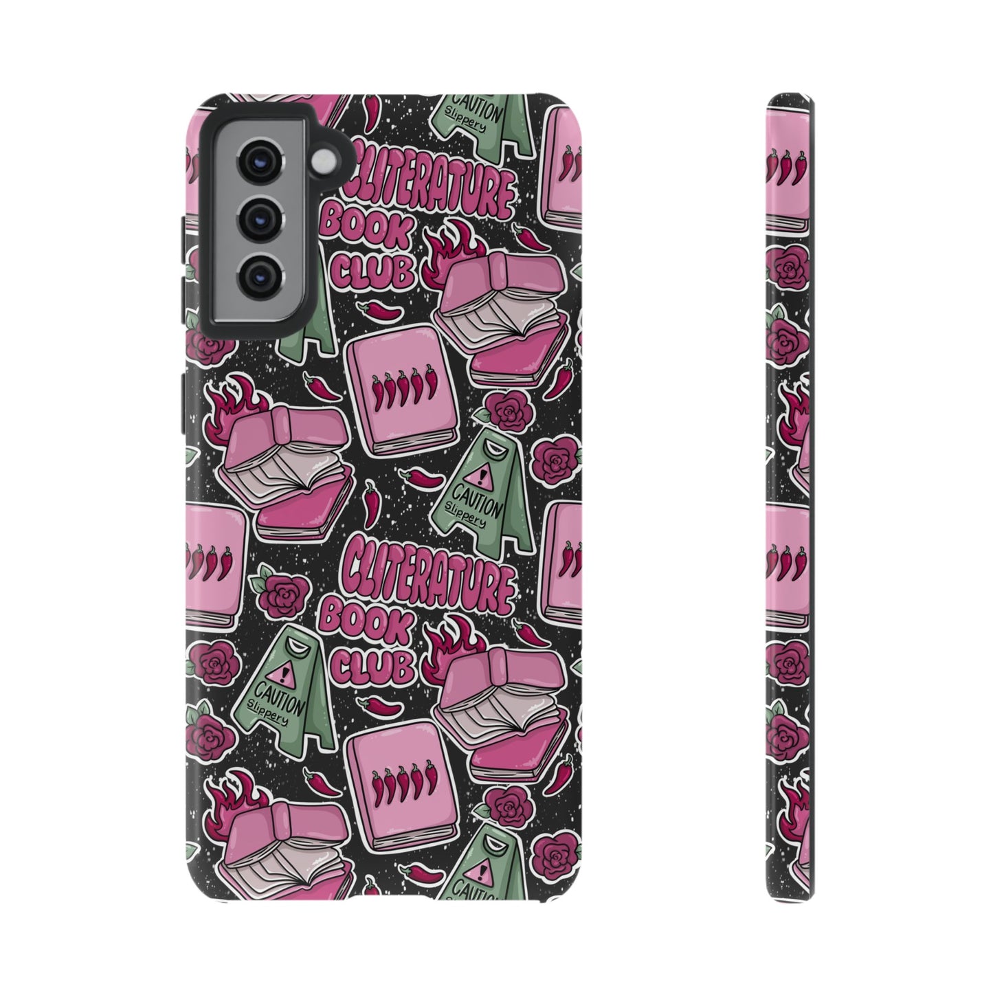 Cliterature Book Club Tough Phone Case | Shockproof | Samsung Case | Google Case | Bookish