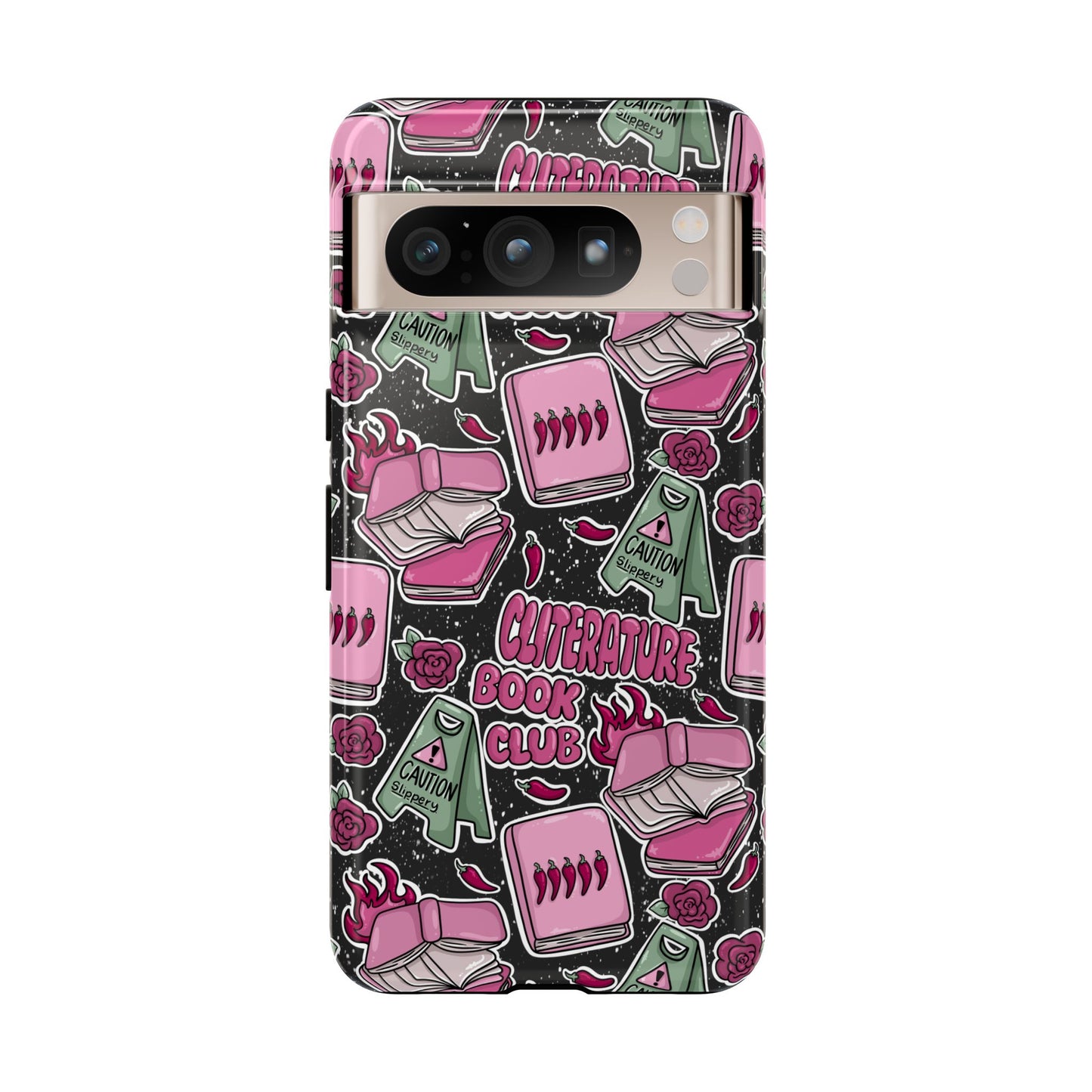 Cliterature Book Club Tough Phone Case | Shockproof | Samsung Case | Google Case | Bookish