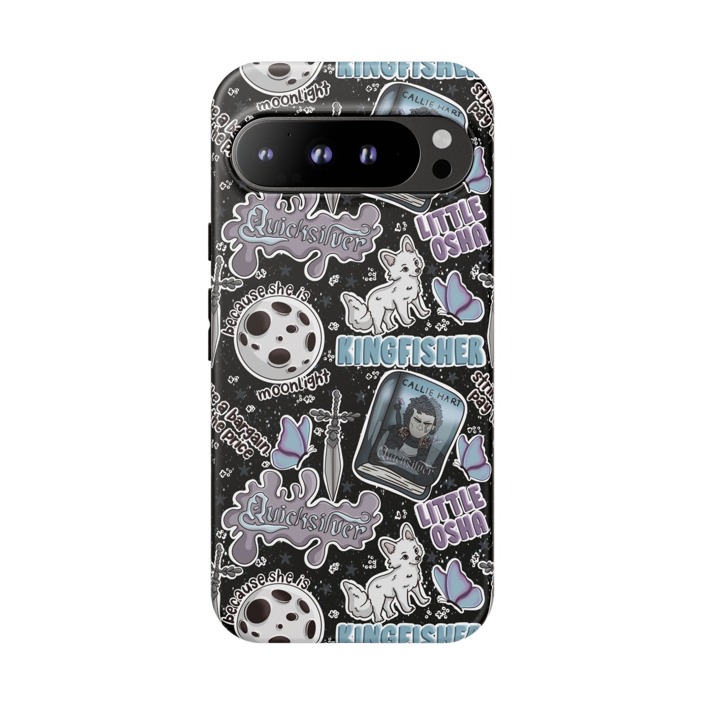 Quicksilver Tough Phone Case | Shockproof | Samsung Case | Google Case | Bookish