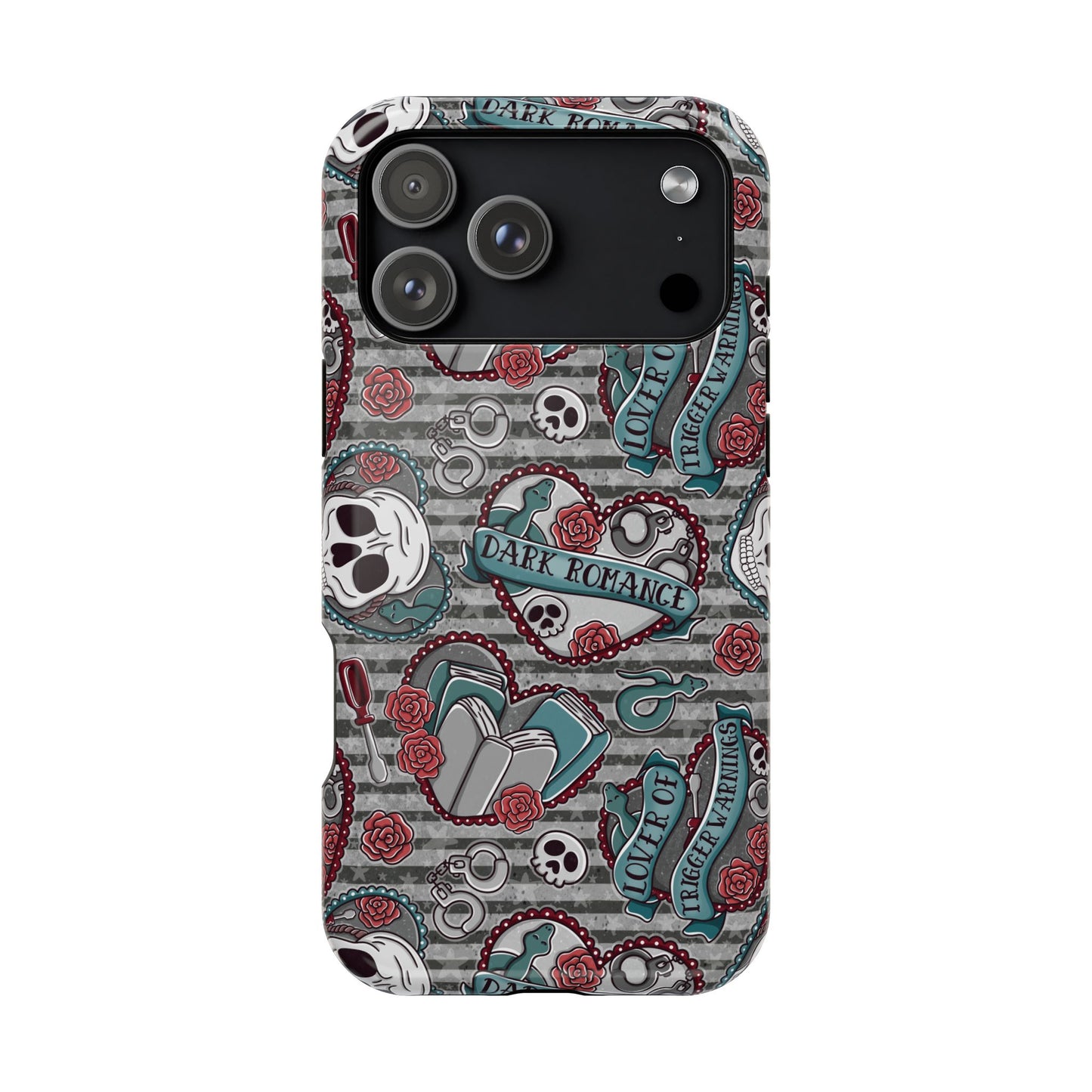 Dark Romance MagSafe Tough Phone Case | Shockproof | iPhone Case | Bookish Phone Case |