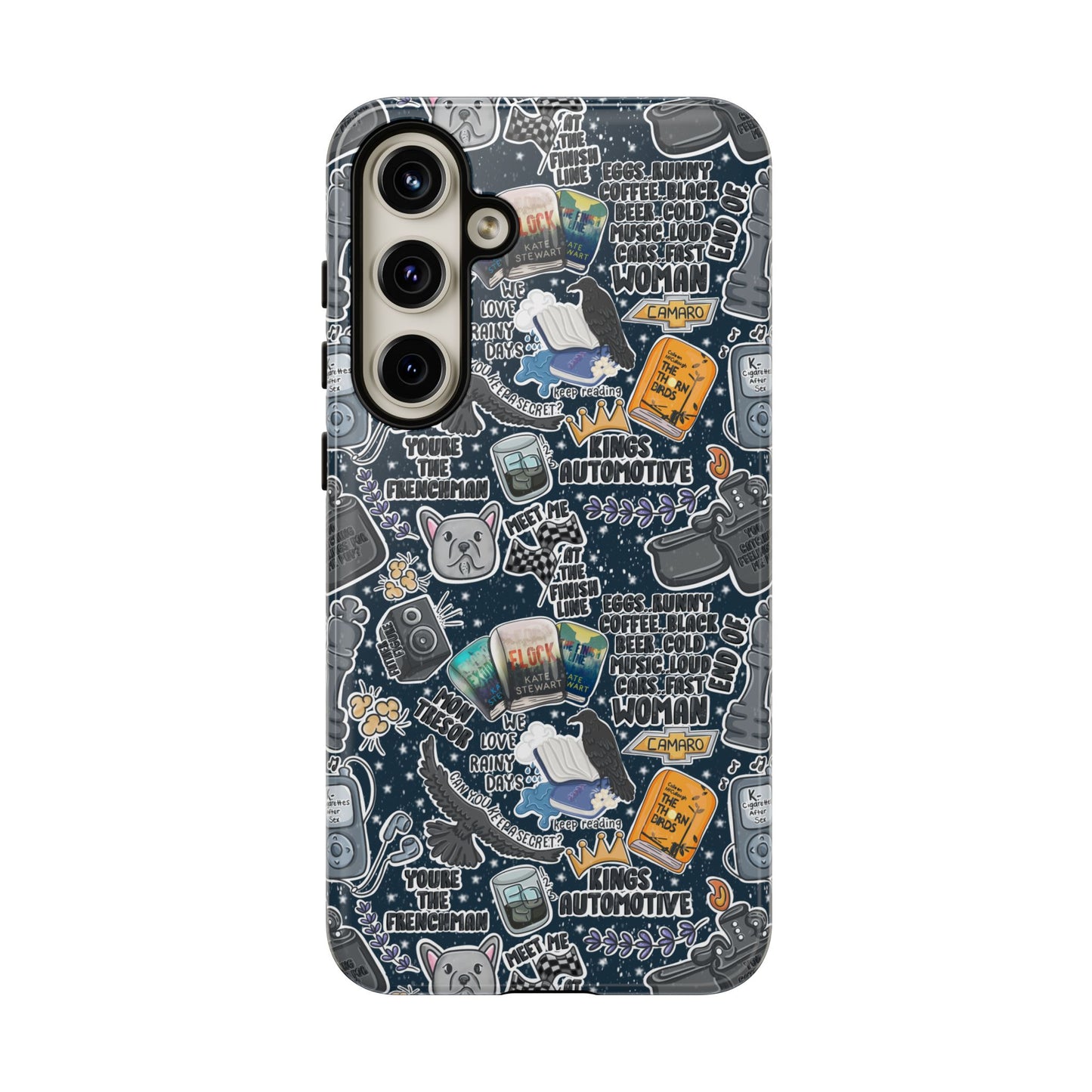 Triple Falls Tough Phone Case | Shockproof | Samsung Case | Google Case | Bookish