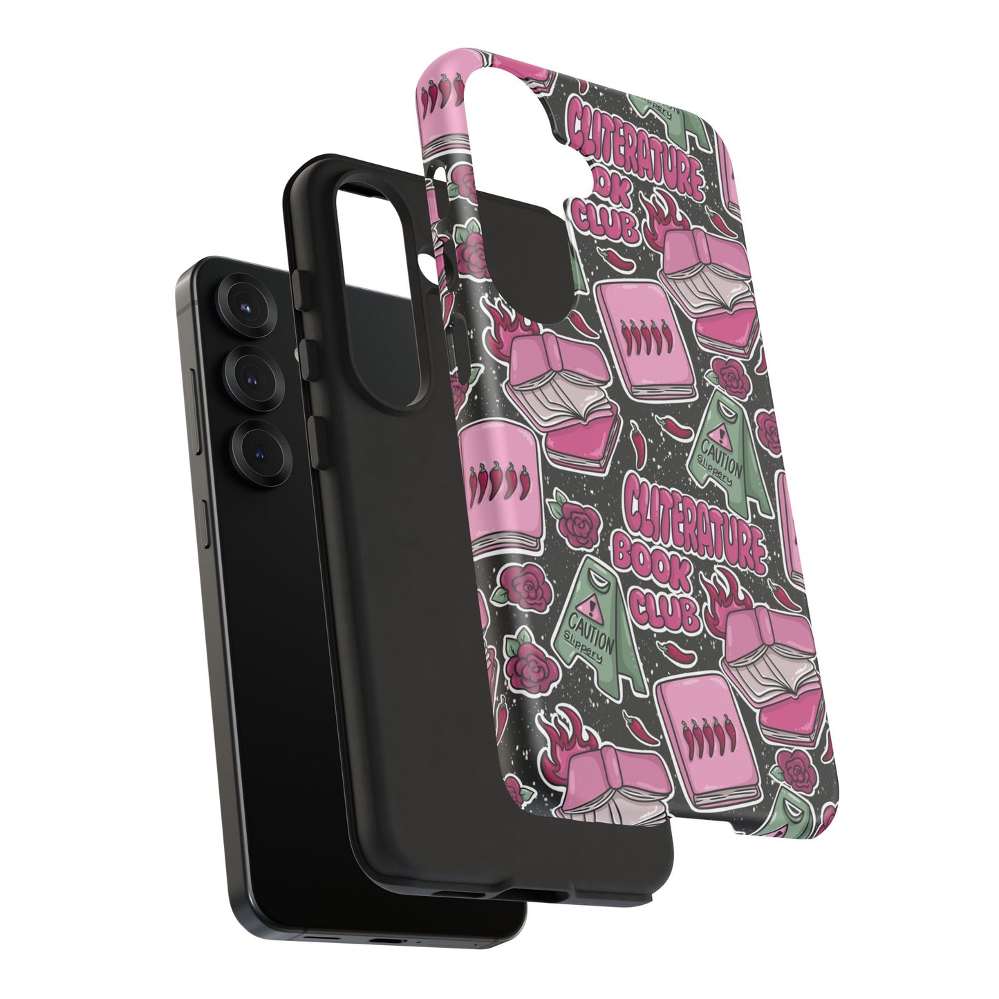 Cliterature Book Club Tough Phone Case | Shockproof | Samsung Case | Google Case | Bookish