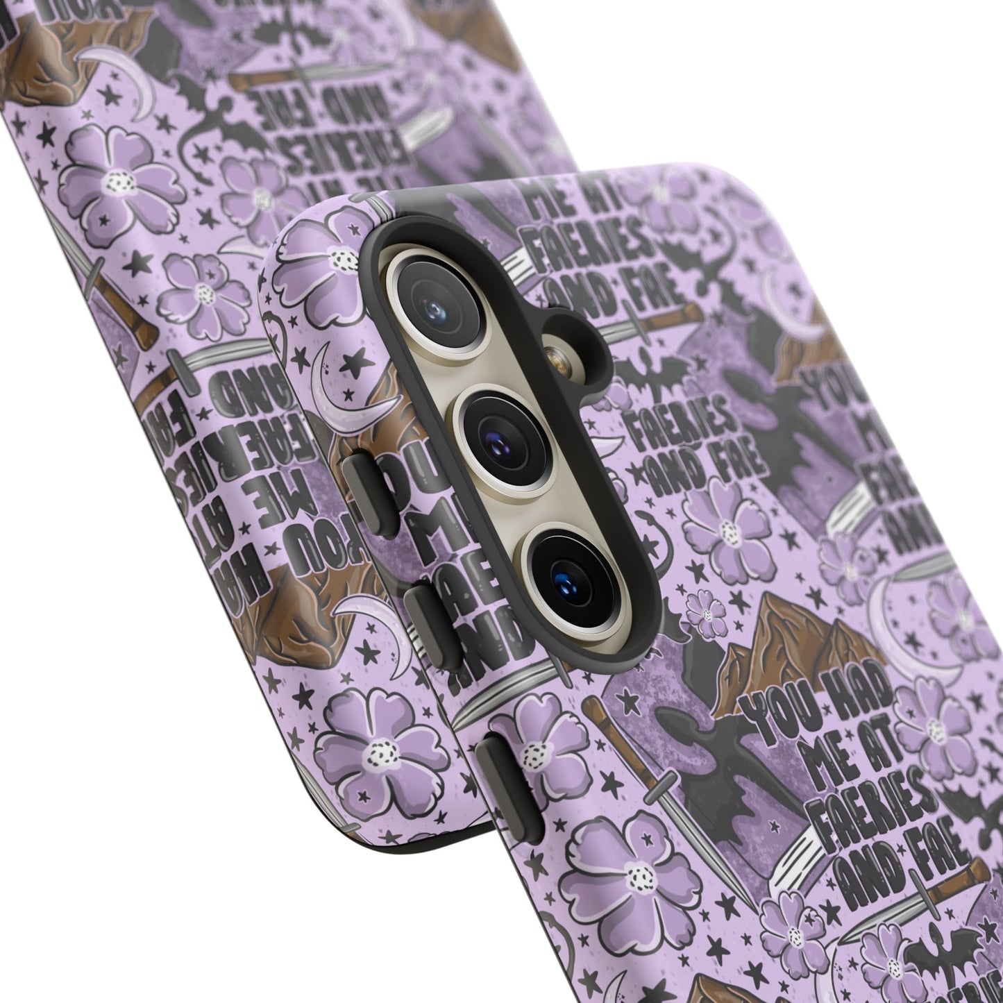 You Had Me At Faeries & Fae Tough Phone Case | Shockproof | Samsung Case | Google Case | Bookish