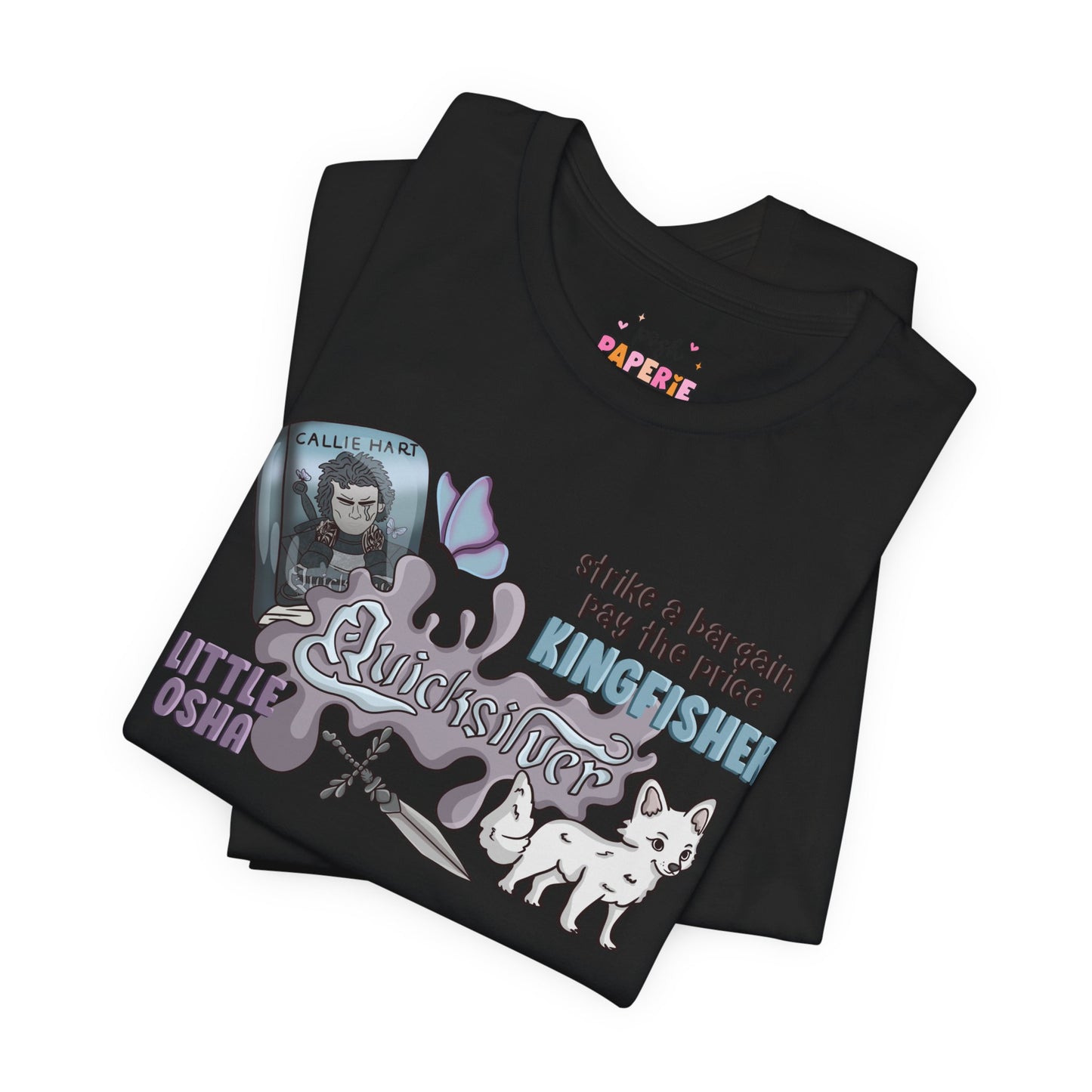 Quicksilver Shirt | Graphic Tee | Bookish Merch |