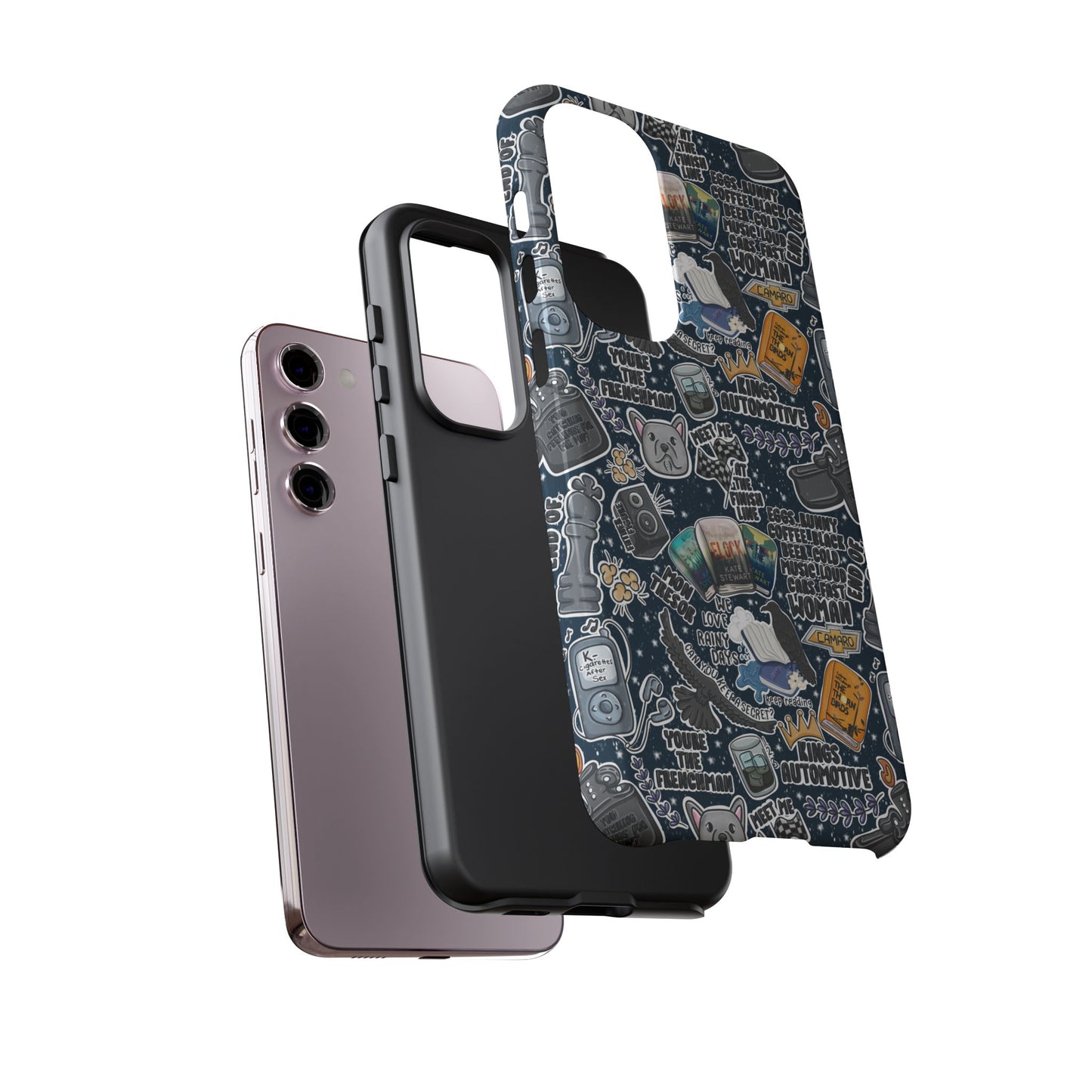 Triple Falls Tough Phone Case | Shockproof | Samsung Case | Google Case | Bookish