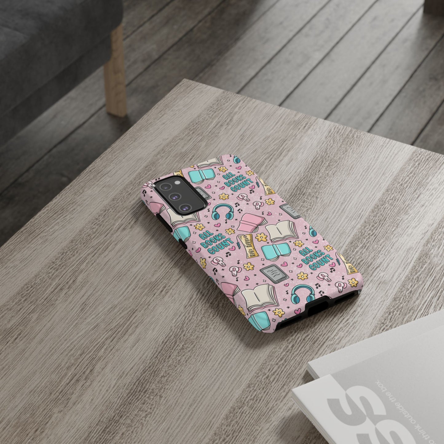 All Books Count Tough Phone Case | Shockproof | Samsung Case | Google Case | Bookish