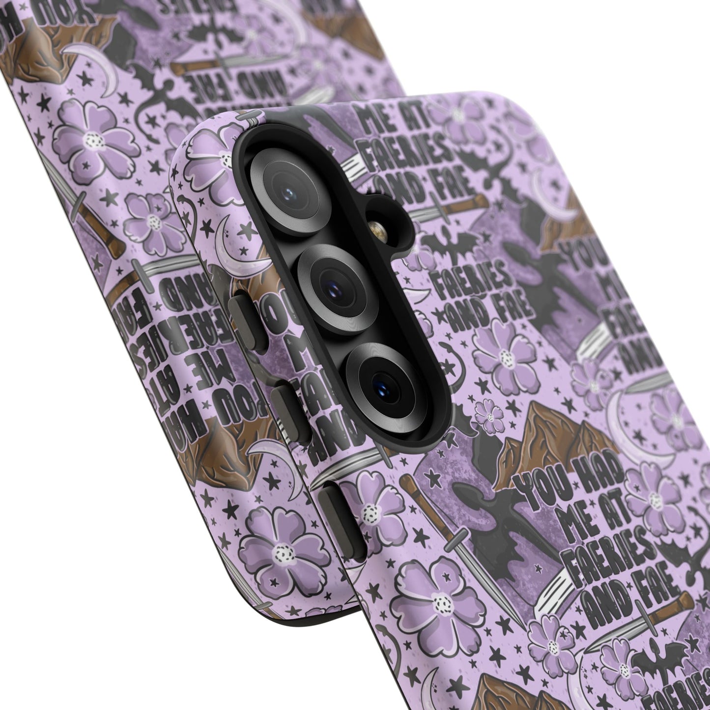 You Had Me At Faeries & Fae Tough Phone Case | Shockproof | Samsung Case | Google Case | Bookish