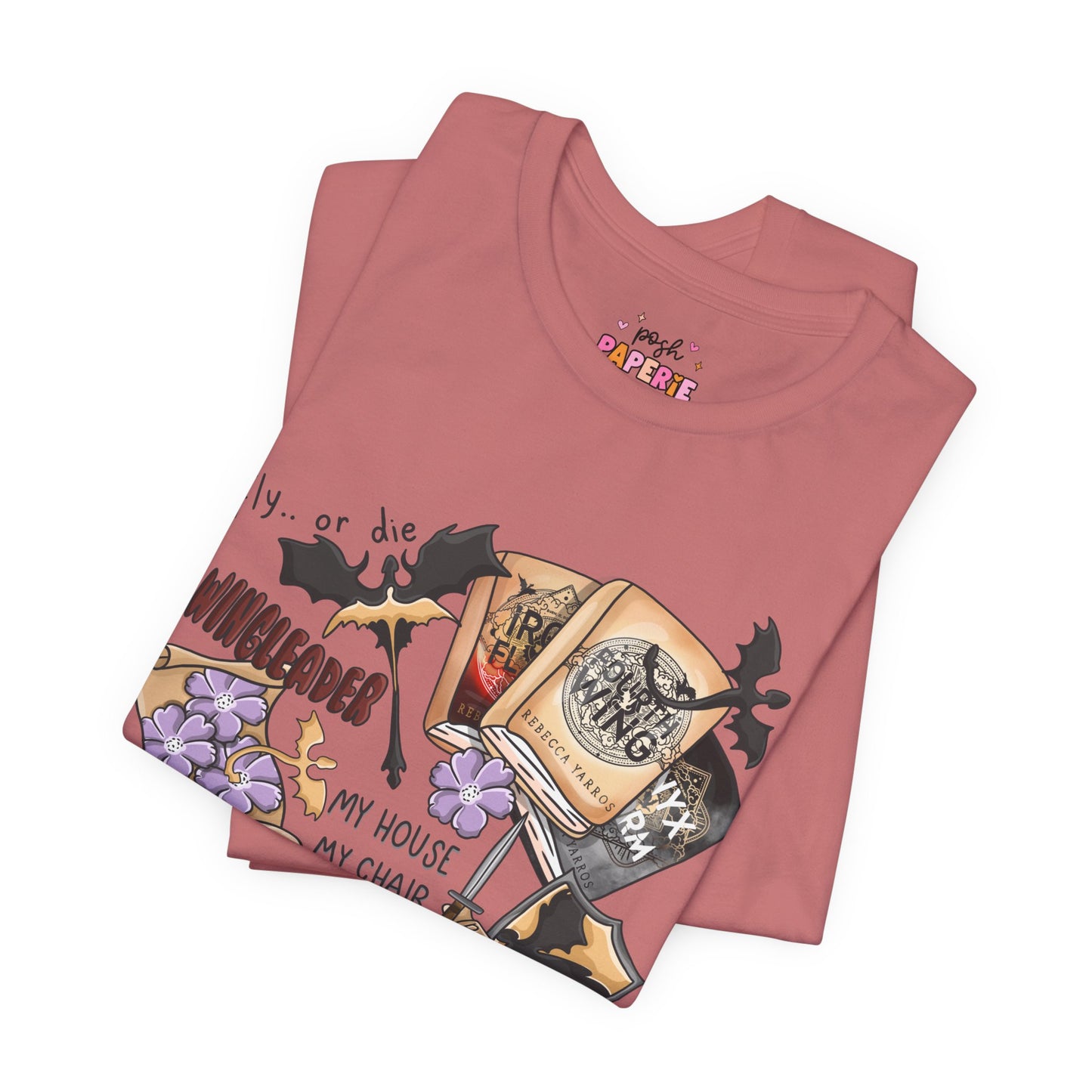 Fourth Wing Shirt | Graphic Tee | Bookish Merch |