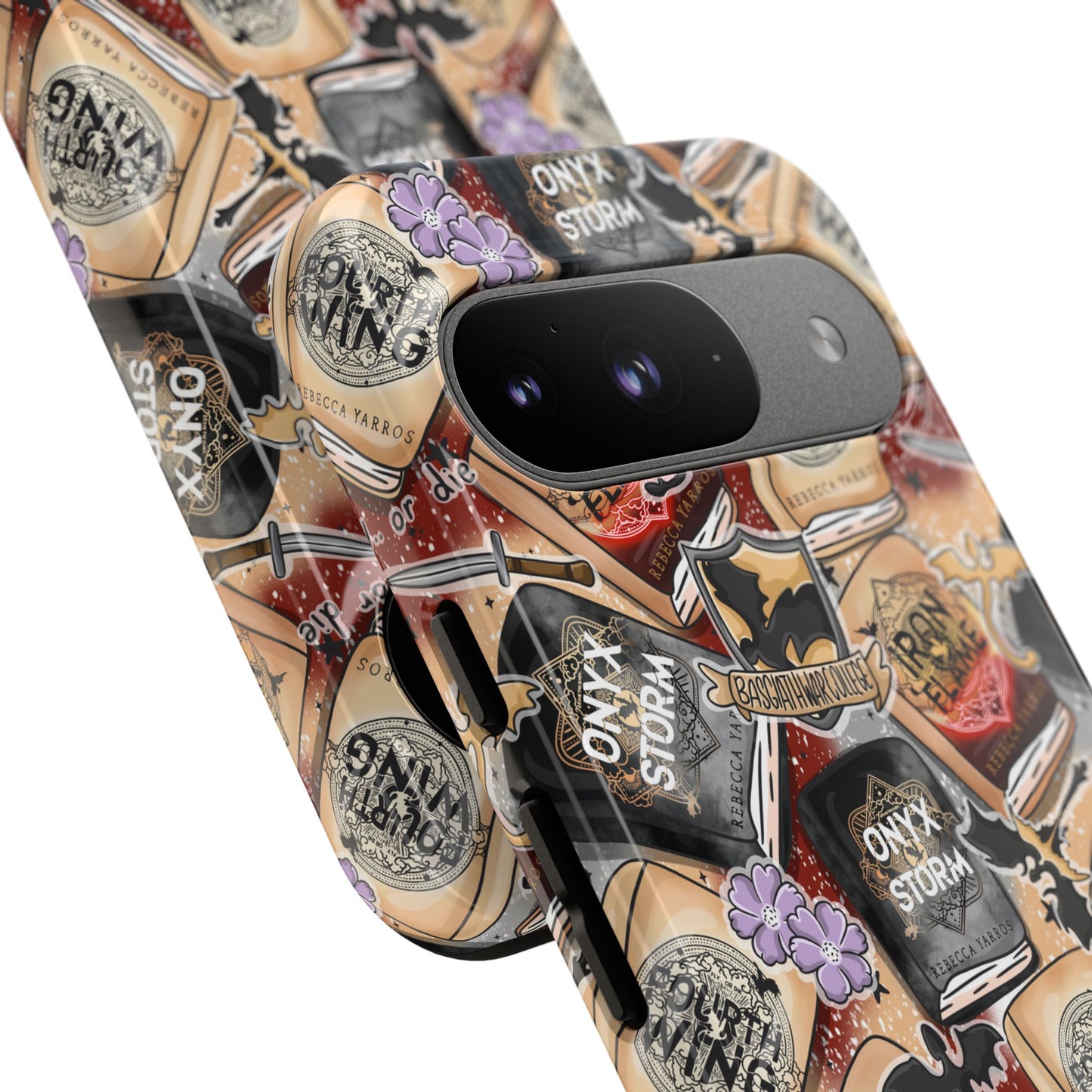 Fourth Wing Tough Phone Case | Shockproof | Samsung Case | Google Case | Bookish