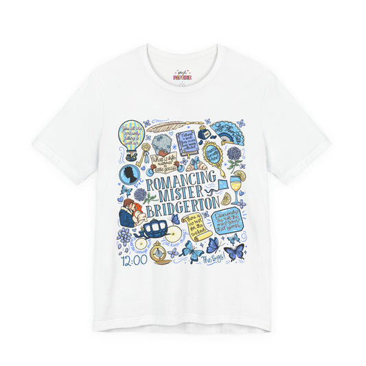 Romancing Mister Bridgerton T-Shirt | Graphic Tee | Bookish Merch |