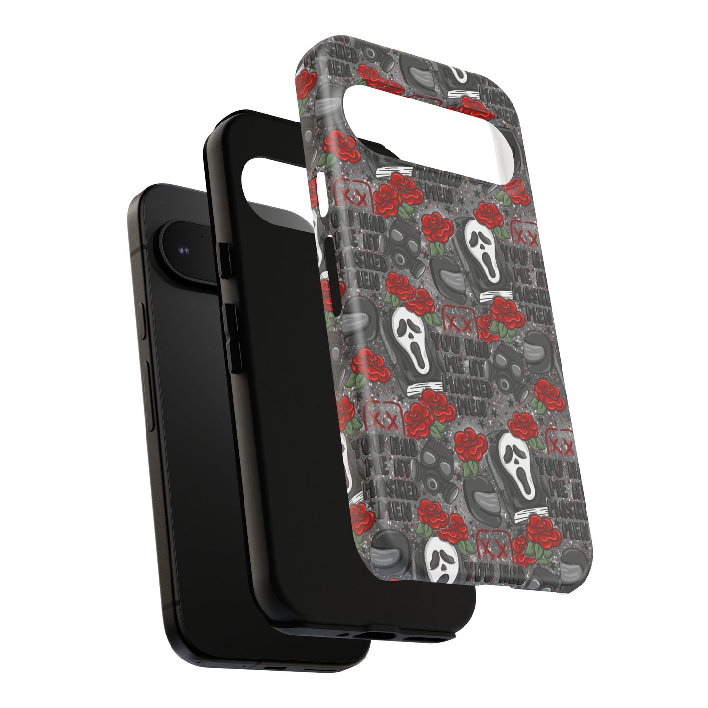 Masked Men Tough Phone Case | Shockproof | Samsung Case | Google Case | Bookish