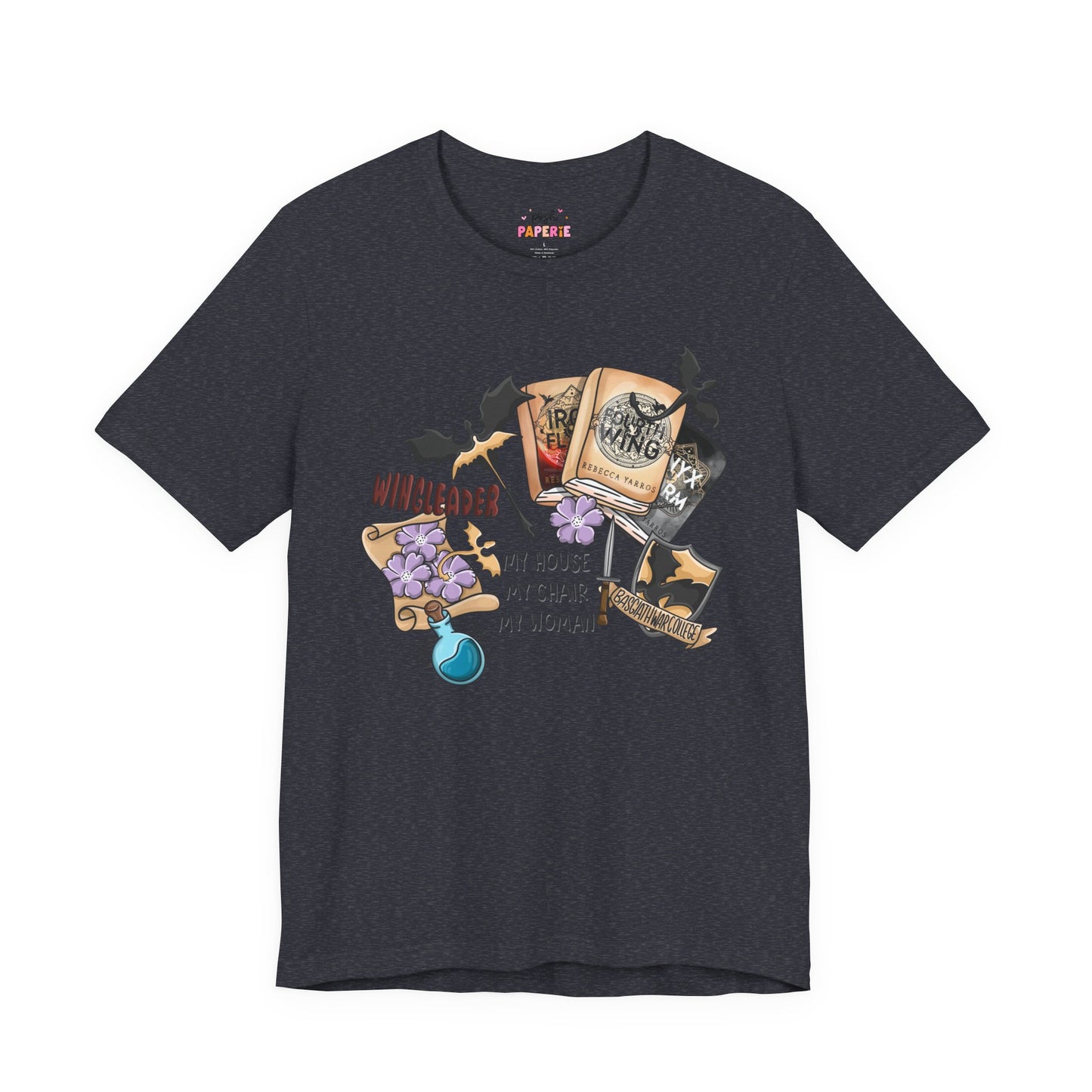 Fourth Wing Shirt | Graphic Tee | Bookish Merch |