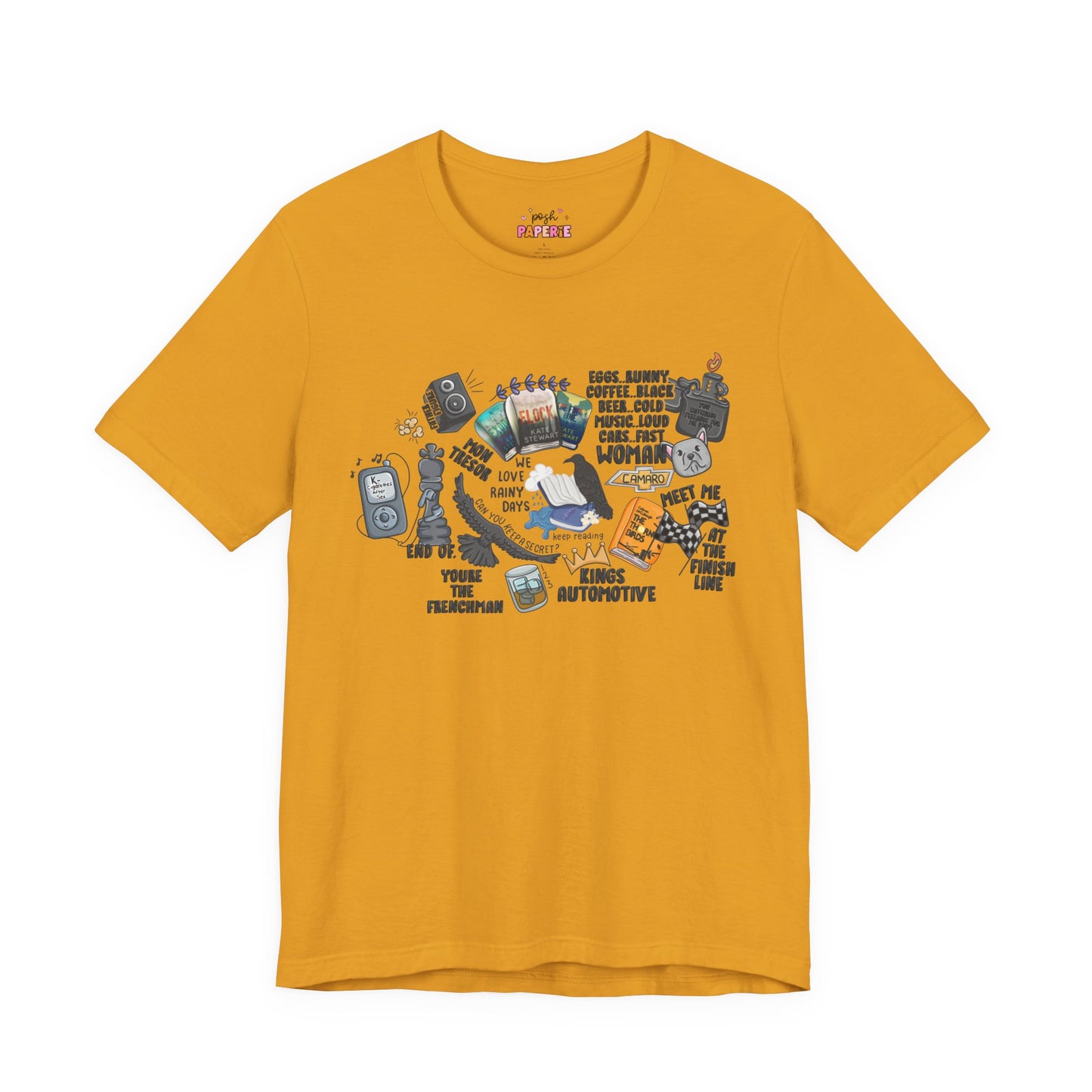 Triple Falls Shirt | Graphic Tee | Bookish Merch |