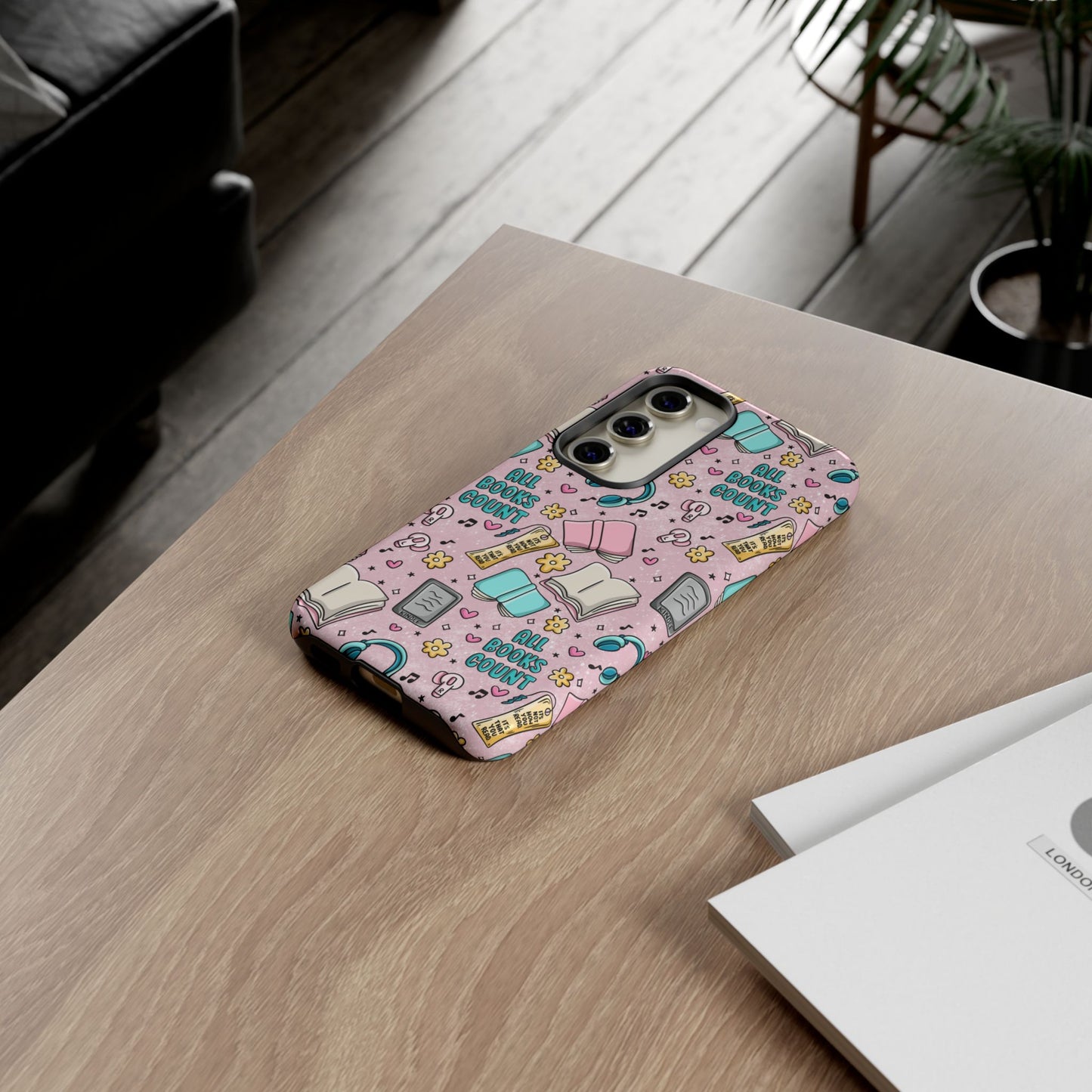 All Books Count Tough Phone Case | Shockproof | Samsung Case | Google Case | Bookish