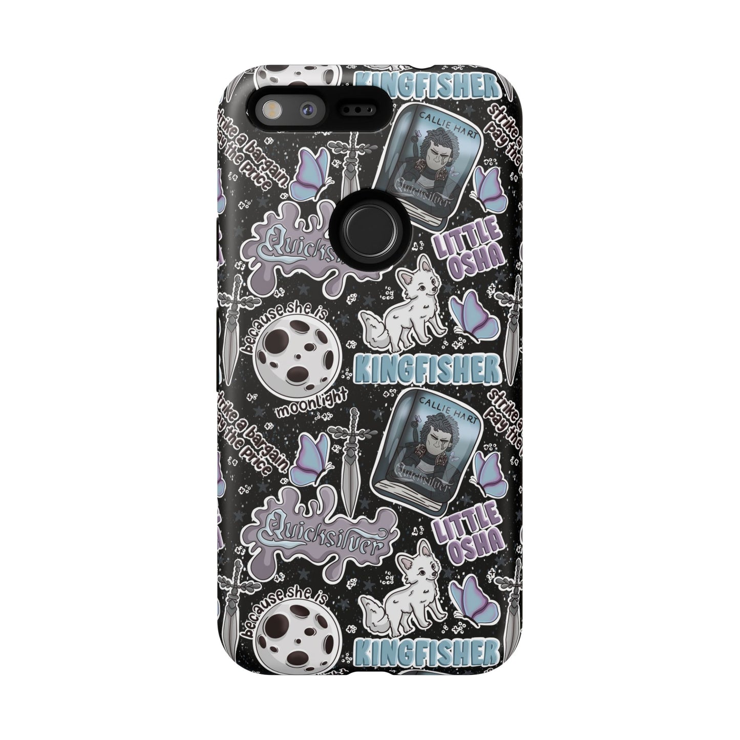 Quicksilver Tough Phone Case | Shockproof | Samsung Case | Google Case | Bookish