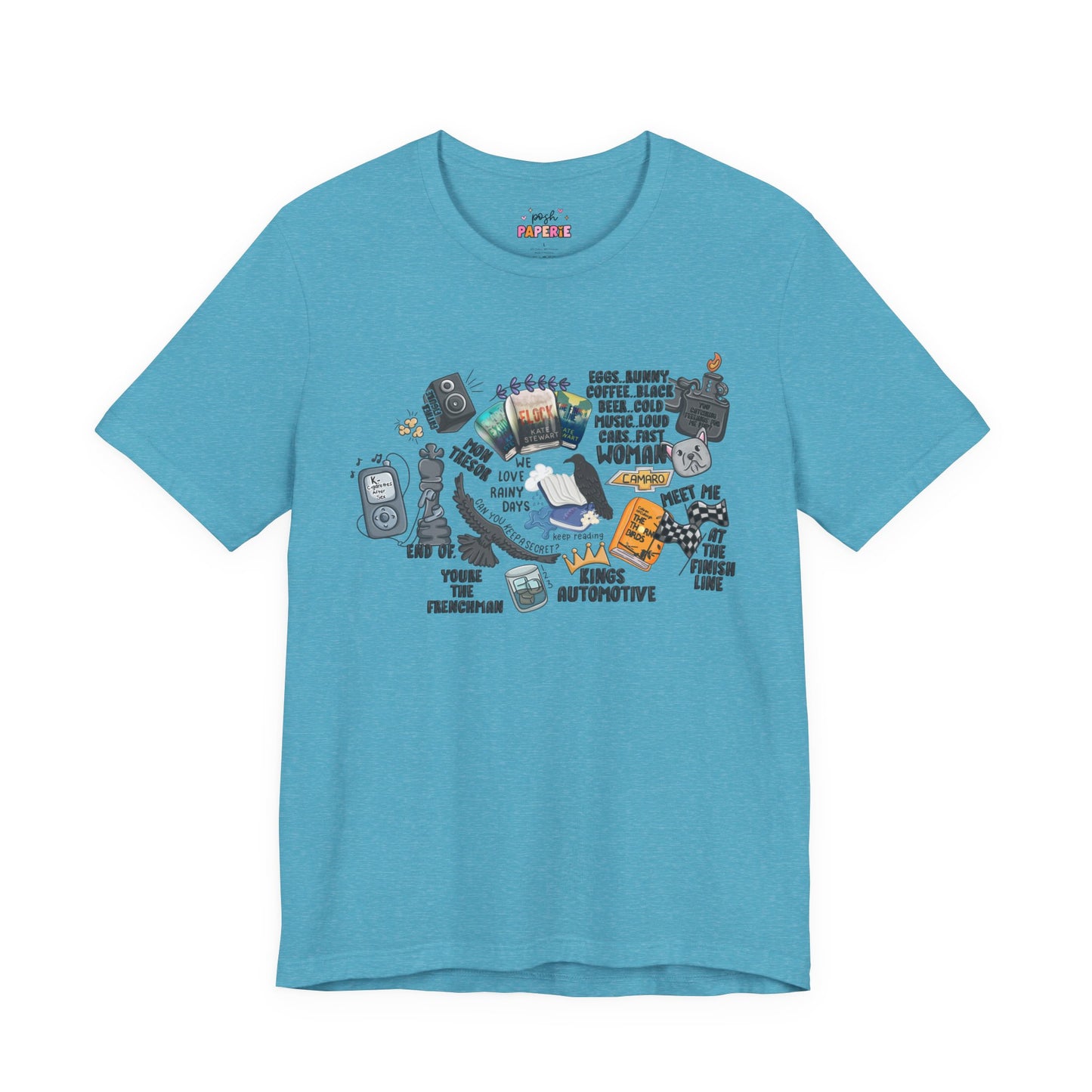 Triple Falls Shirt | Graphic Tee | Bookish Merch |