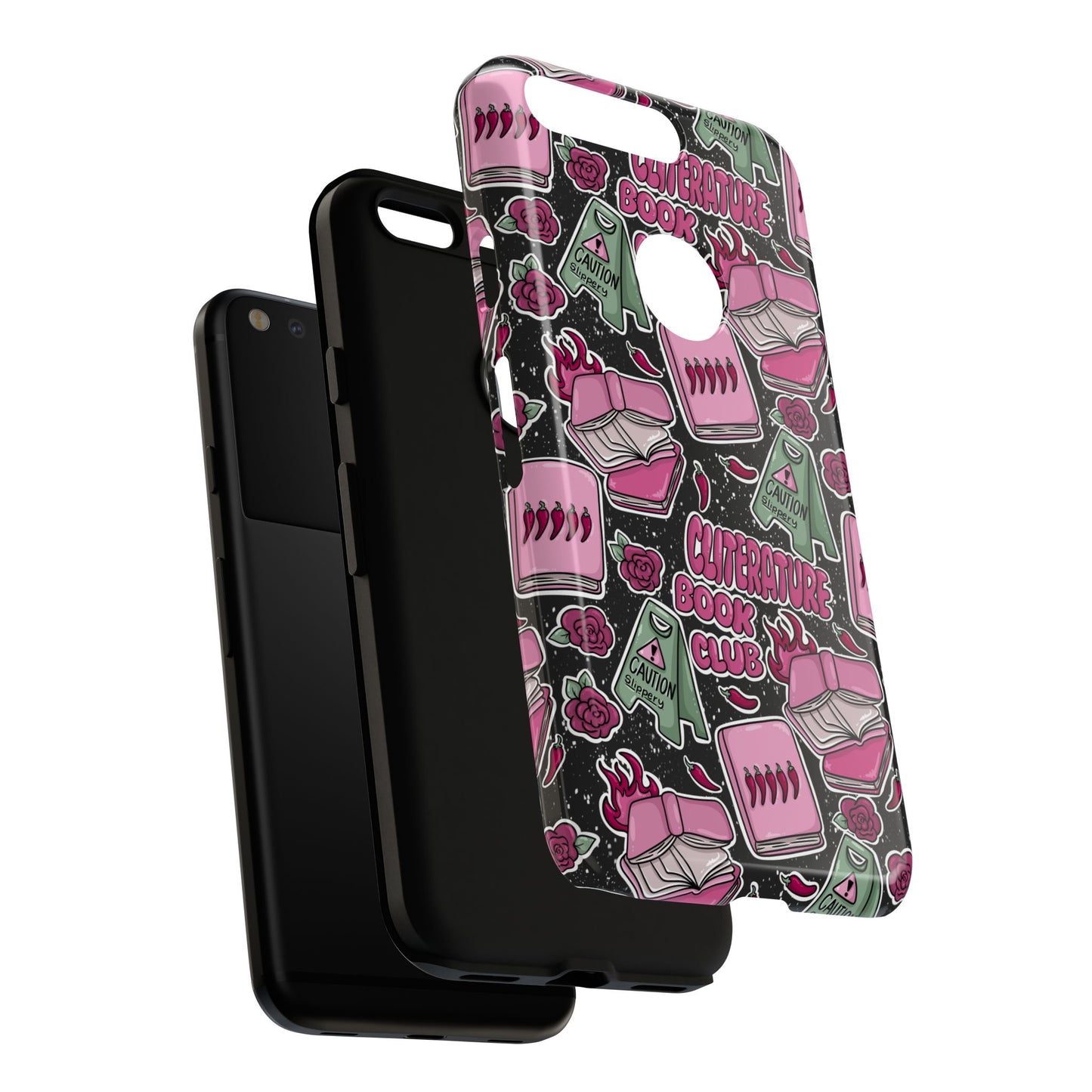 Cliterature Book Club Tough Phone Case | Shockproof | Samsung Case | Google Case | Bookish