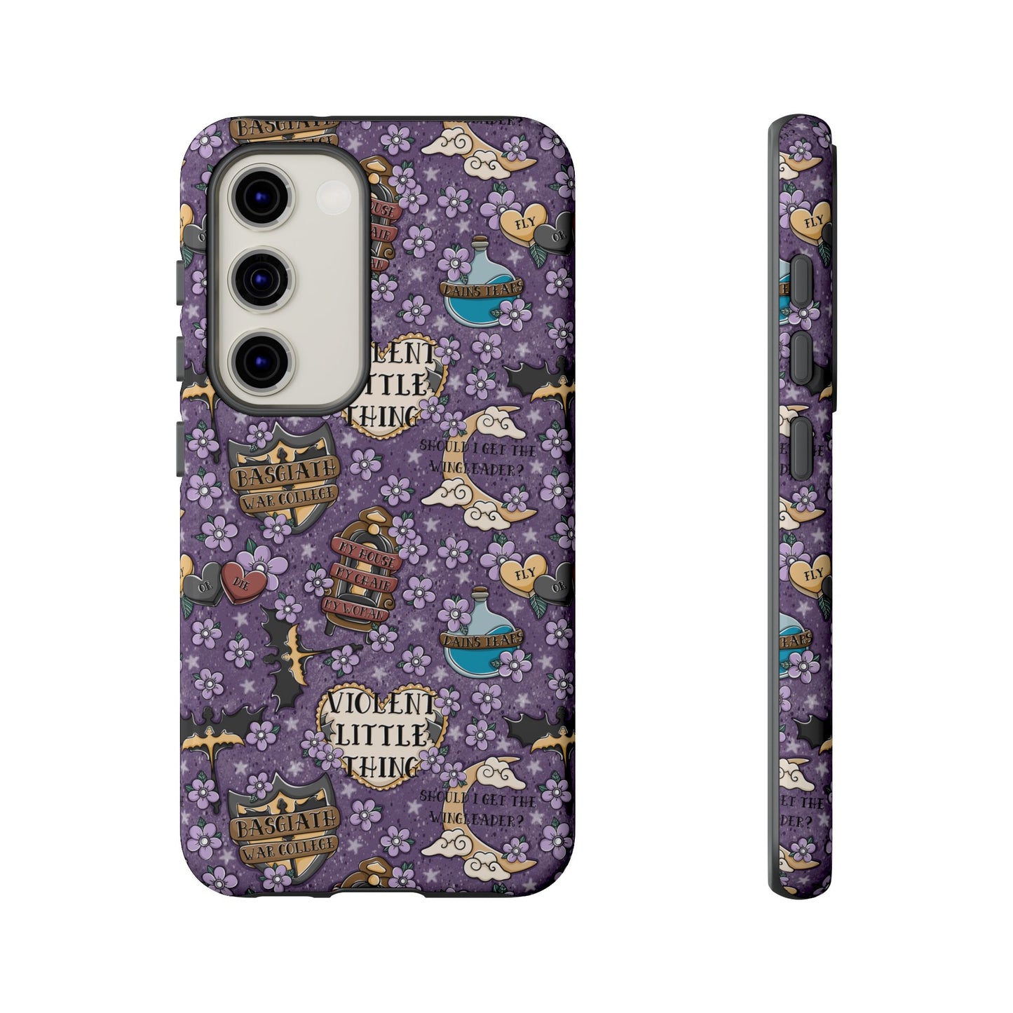 Violent Little Thing Tough Phone Case | Shockproof | Samsung Case | Google Case | Bookish