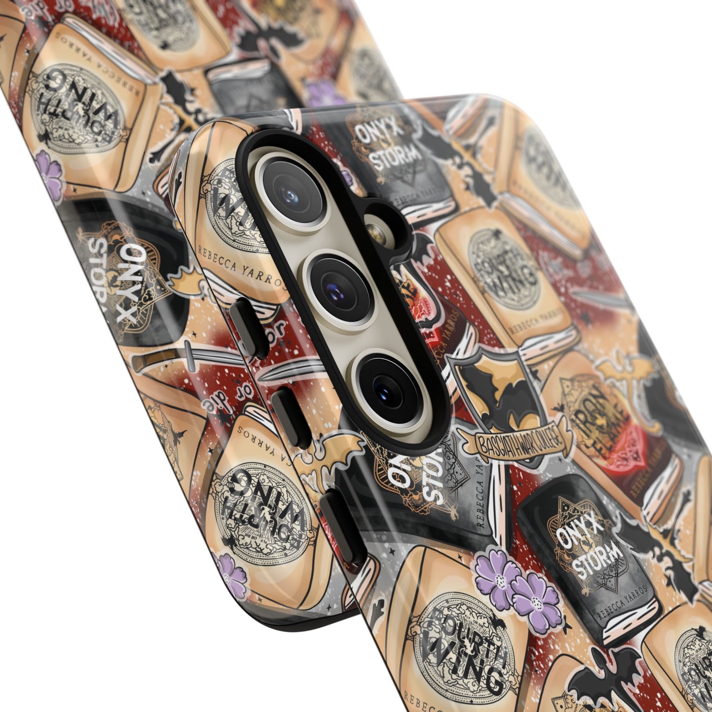 Fourth Wing Tough Phone Case | Shockproof | Samsung Case | Google Case | Bookish