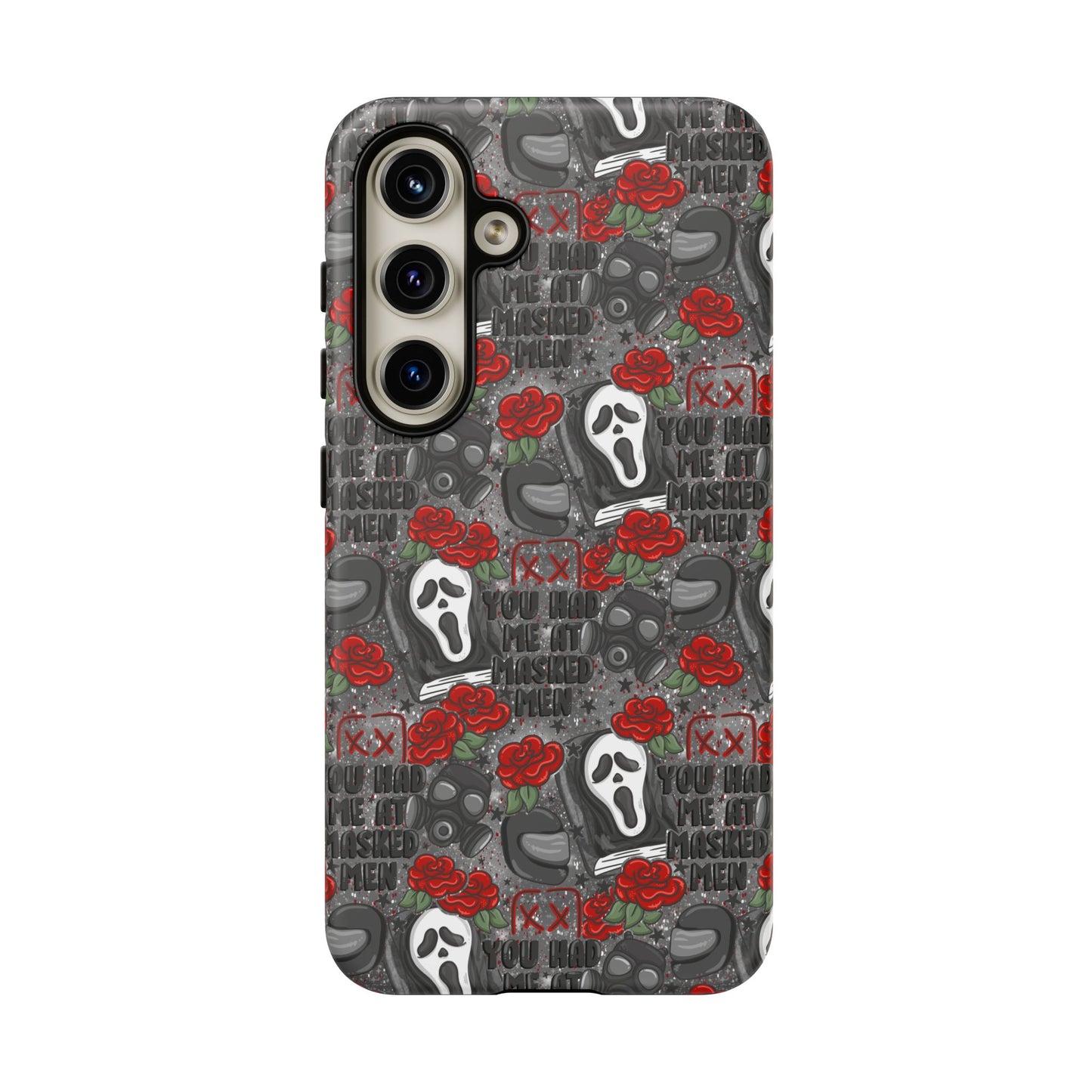 Masked Men Tough Phone Case | Shockproof | Samsung Case | Google Case | Bookish