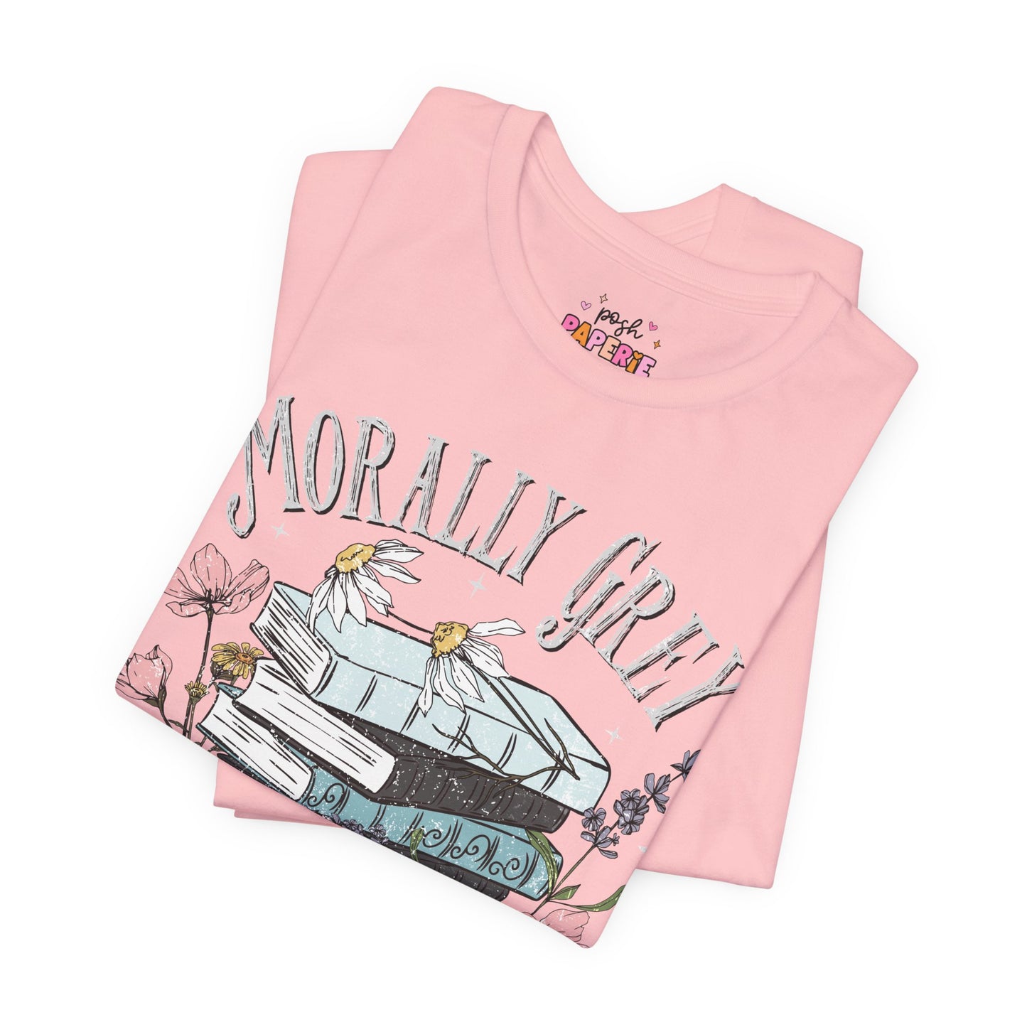 Morally Grey Book Club T-Shirt | Graphic Tee | Bookish Merch |