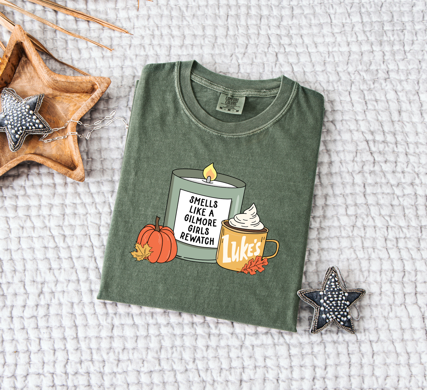 Smells Like A Gilmore Girls Rewatch Comfort Colors T-Shirt