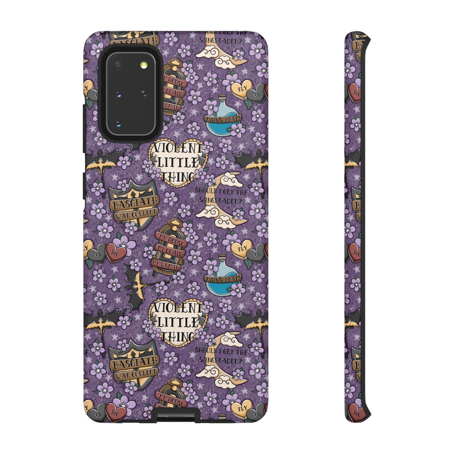 Violent Little Thing Tough Phone Case | Shockproof | Samsung Case | Google Case | Bookish