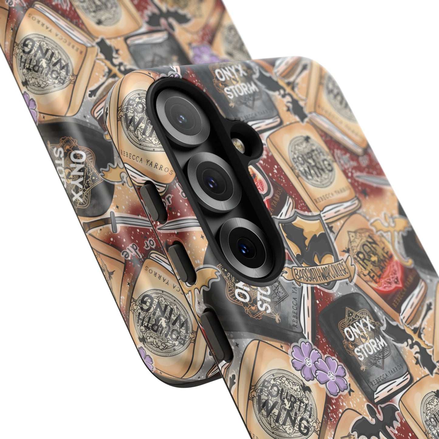 Fourth Wing Tough Phone Case | Shockproof | Samsung Case | Google Case | Bookish
