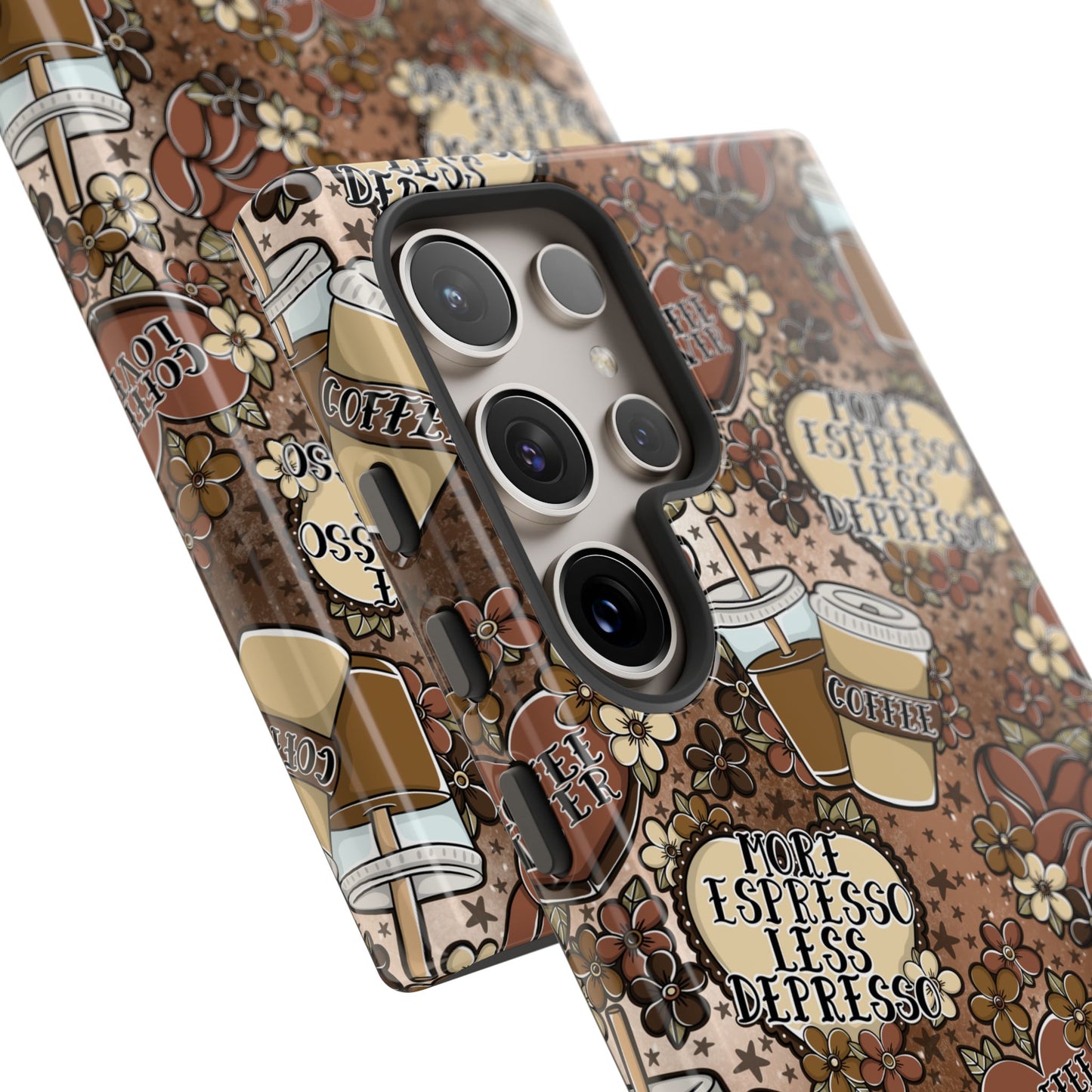 Coffee Lover Tough Phone Case | Shockproof | Samsung Case | Google Case | Iced Coffee